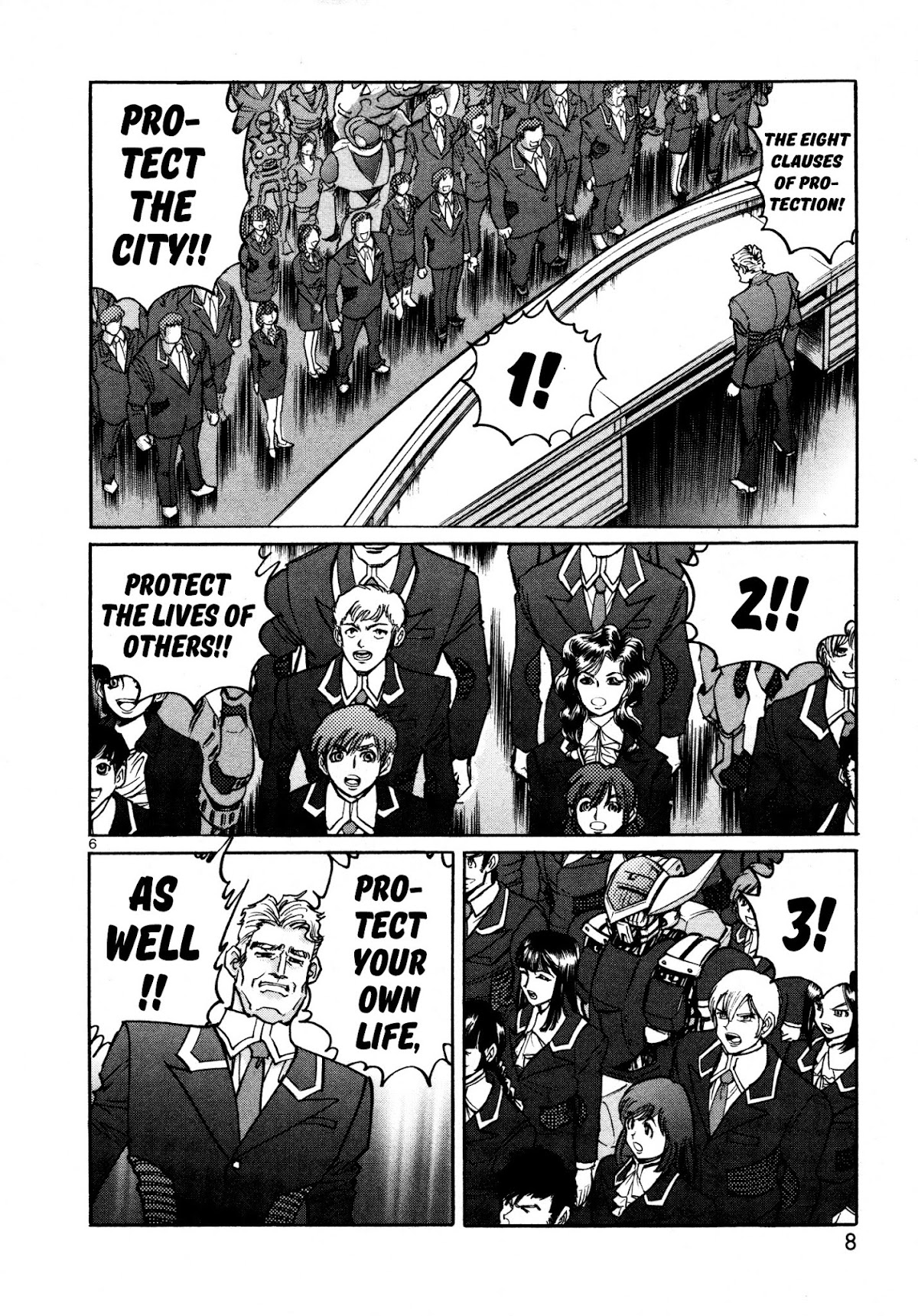 Hero Company Chapter 1 page 10 - Chapter 1: Protect the Peace of the City!!