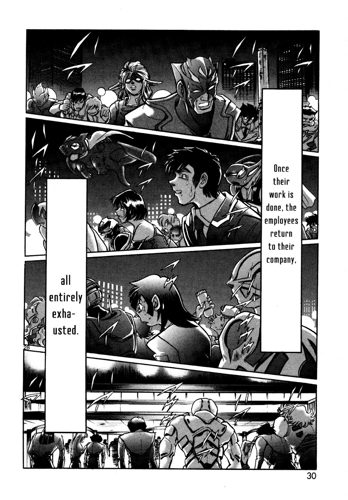 Hero Company Chapter 1 page 30 - Chapter 1: Protect the Peace of the City!!