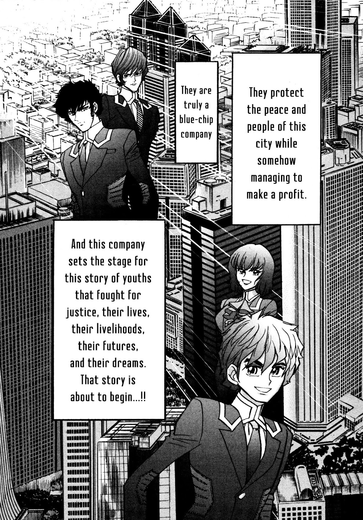 Hero Company Chapter 1 page 35 - Chapter 1: Protect the Peace of the City!!