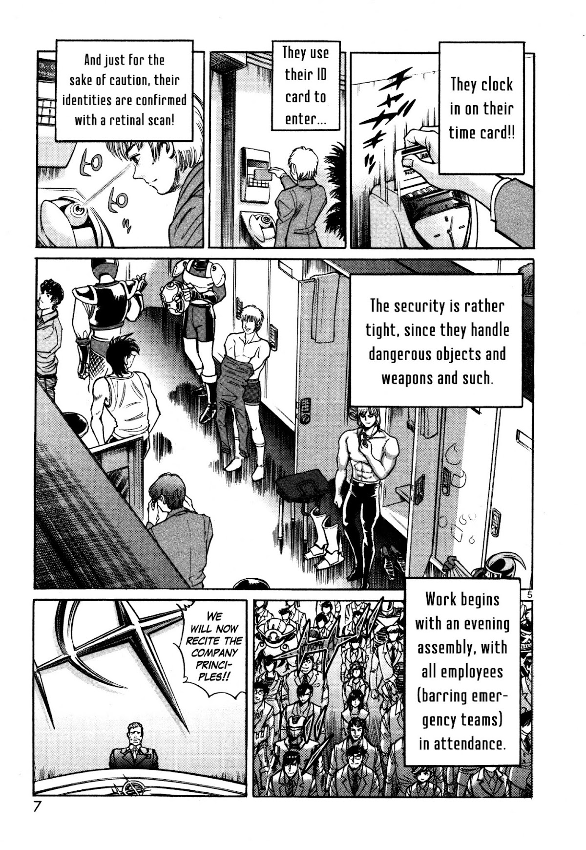 Hero Company Chapter 1 page 9 - Chapter 1: Protect the Peace of the City!!