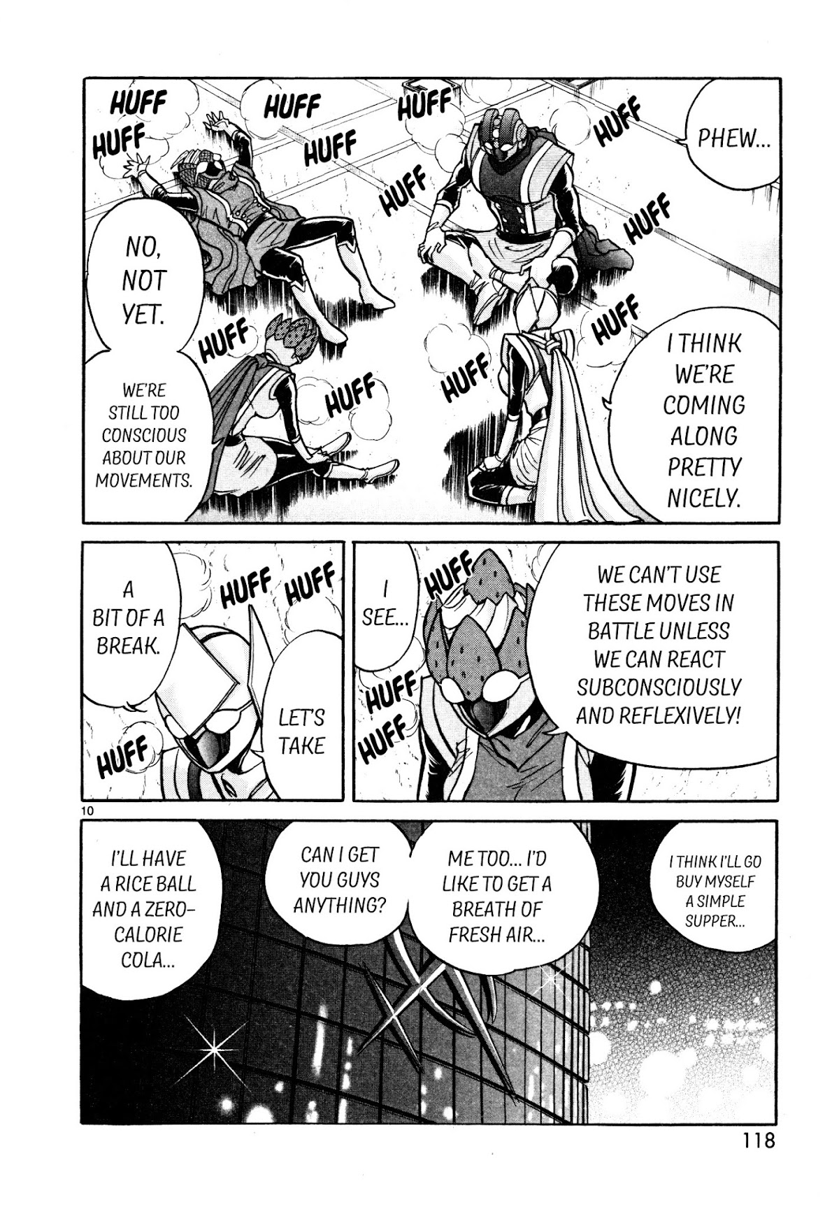 Hero Company Chapter 10 page 10 - Chapter 10: Protect Your Teamwork!!