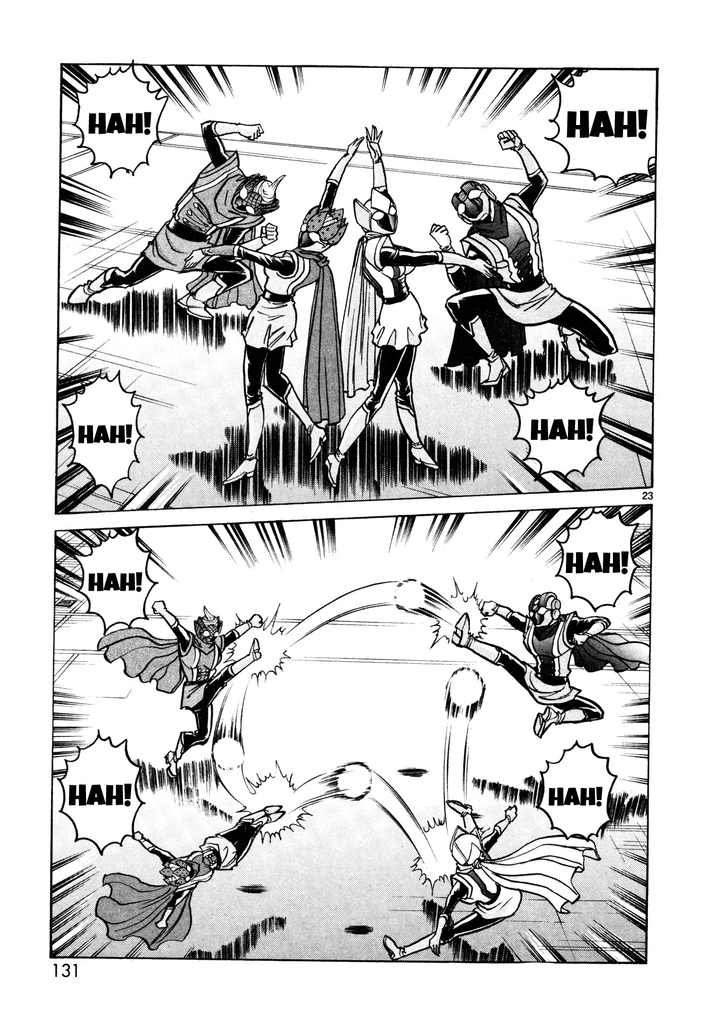 Hero Company Chapter 10 page 21 - Chapter 10: Protect Your Teamwork!!