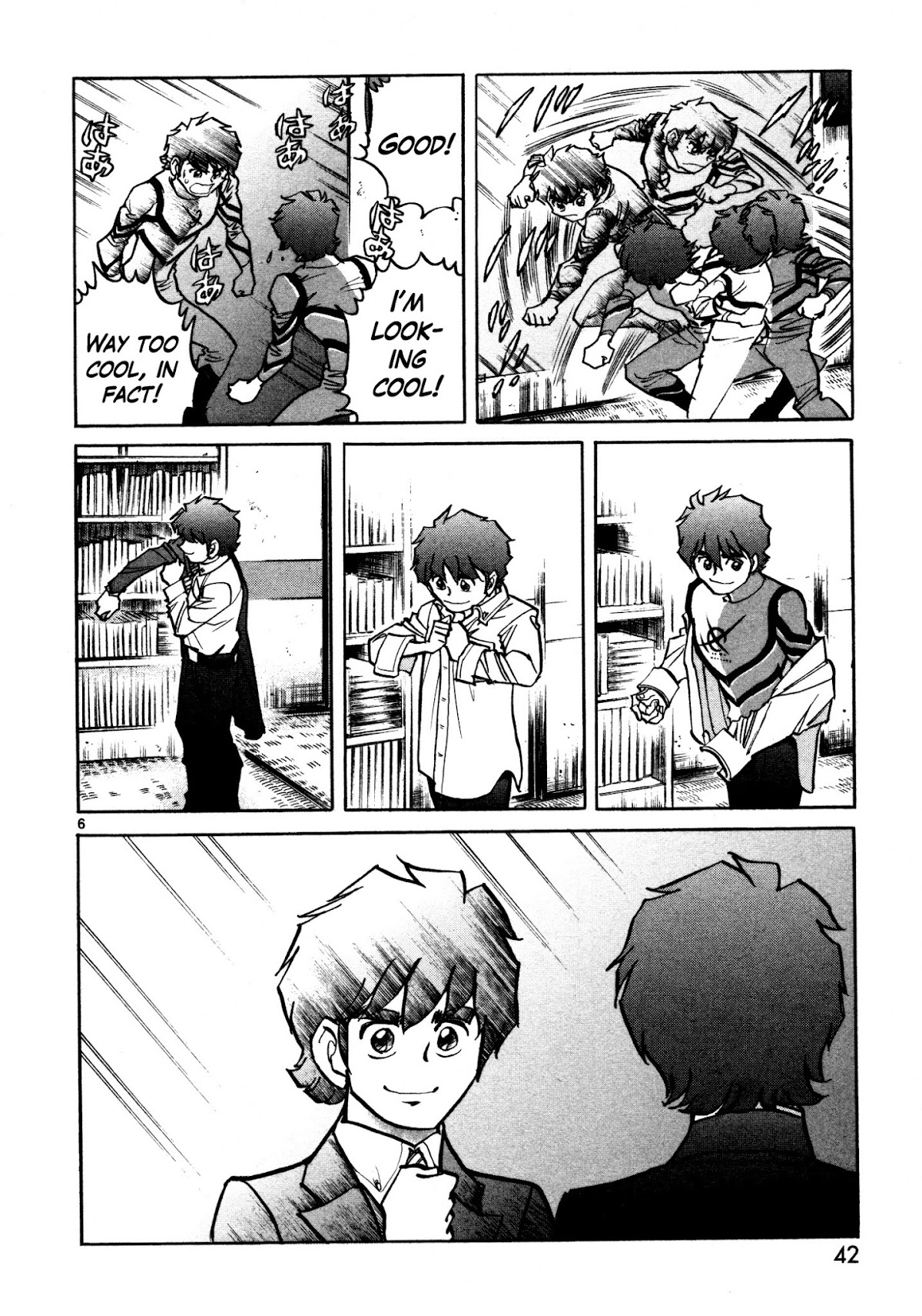 Hero Company Chapter 2 page 6 - Chapter 2: Protect the Interview Time!!