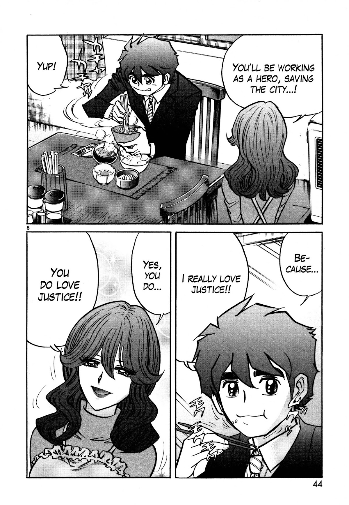 Hero Company Chapter 2 page 8 - Chapter 2: Protect the Interview Time!!