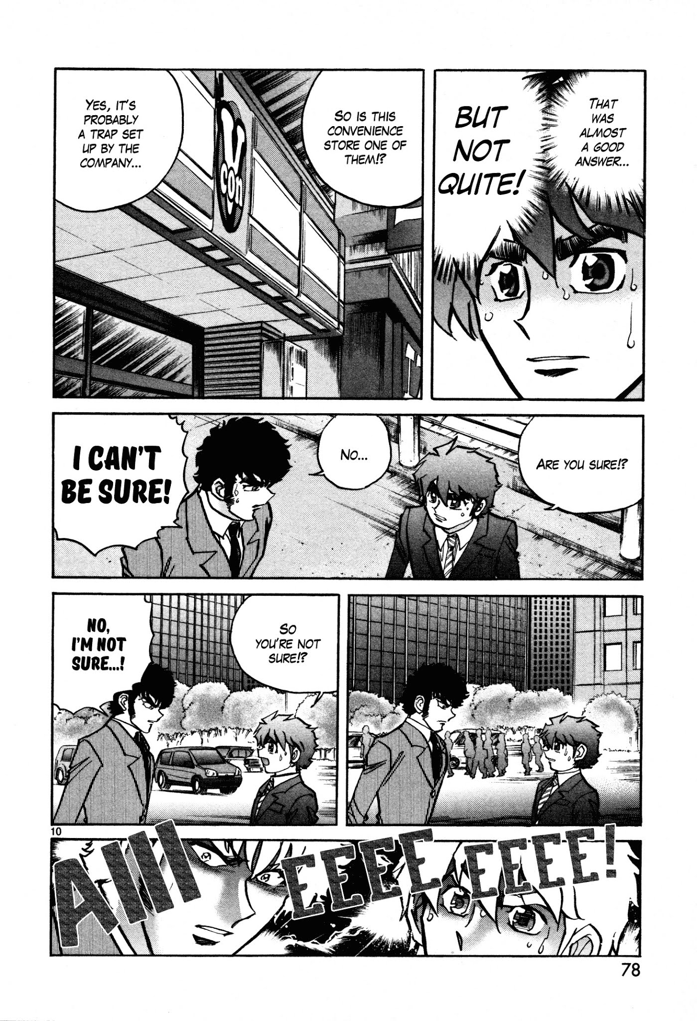Hero Company Chapter 3 page 10 - Chapter 3: Protect the Convenience Store Cashier!!