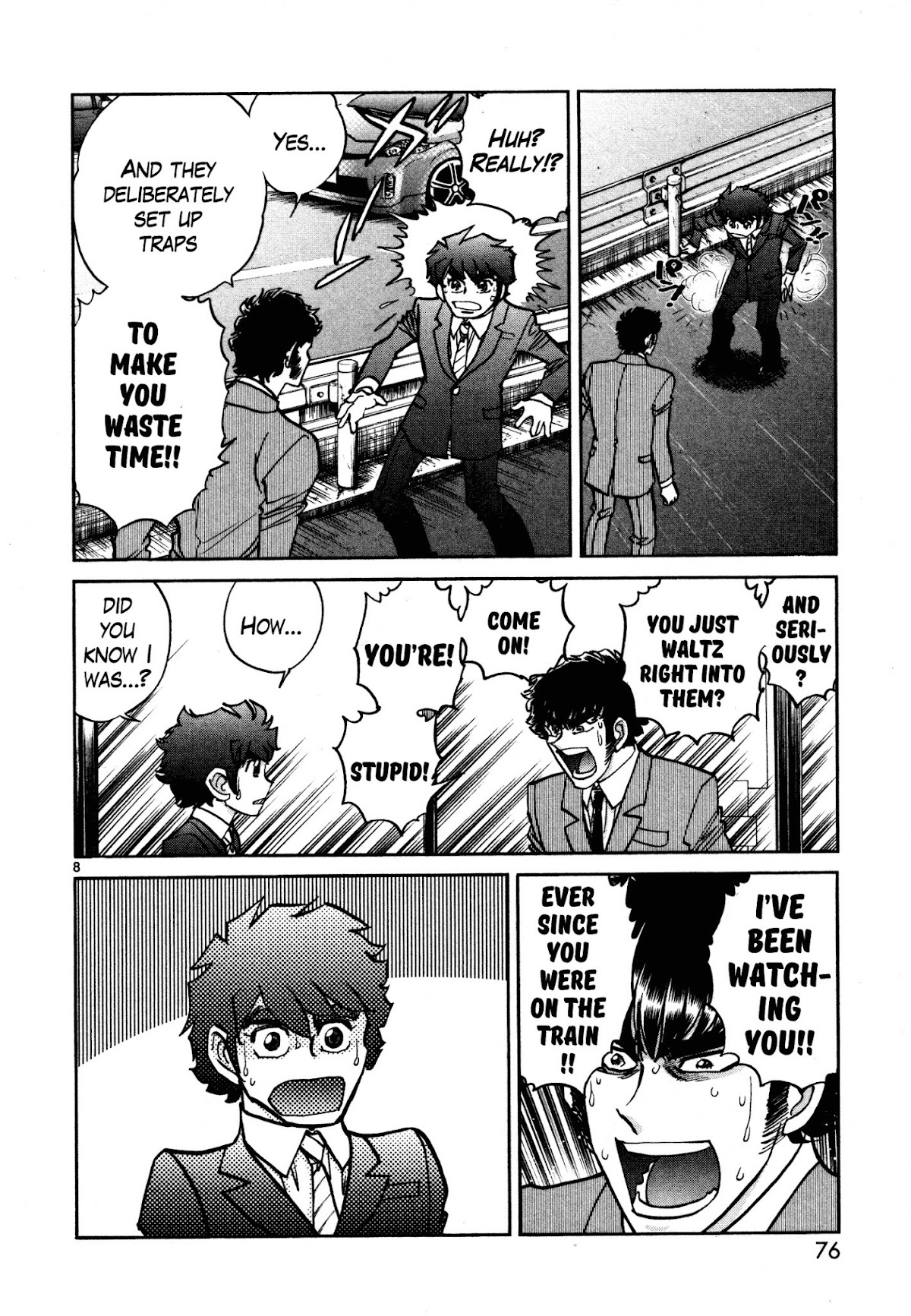 Hero Company Chapter 3 page 8 - Chapter 3: Protect the Convenience Store Cashier!!