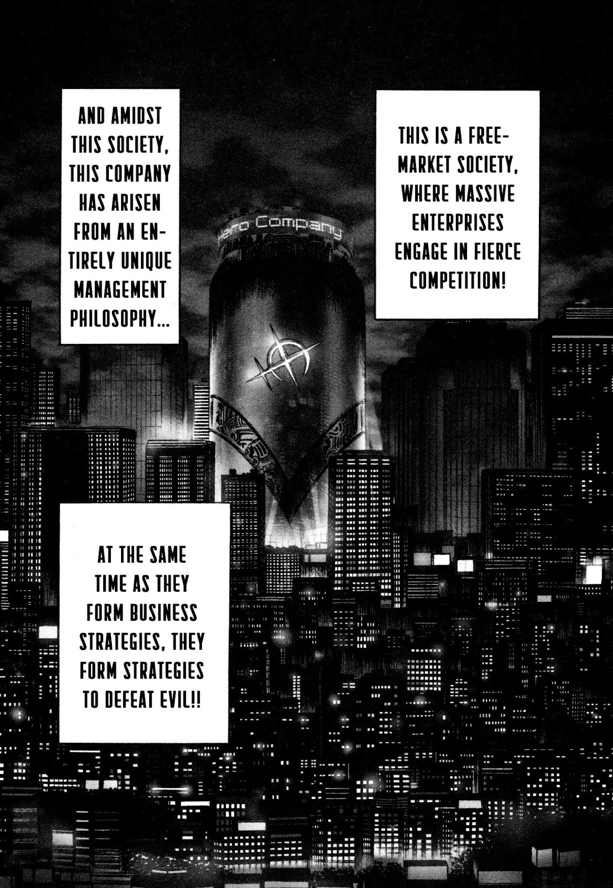 Hero Company Chapter 4 page 1 - Chapter 4: Protect Your Own Justice!!