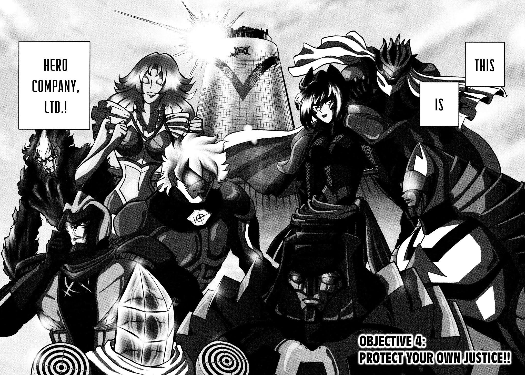 Hero Company Chapter 4 page 2 - Chapter 4: Protect Your Own Justice!!