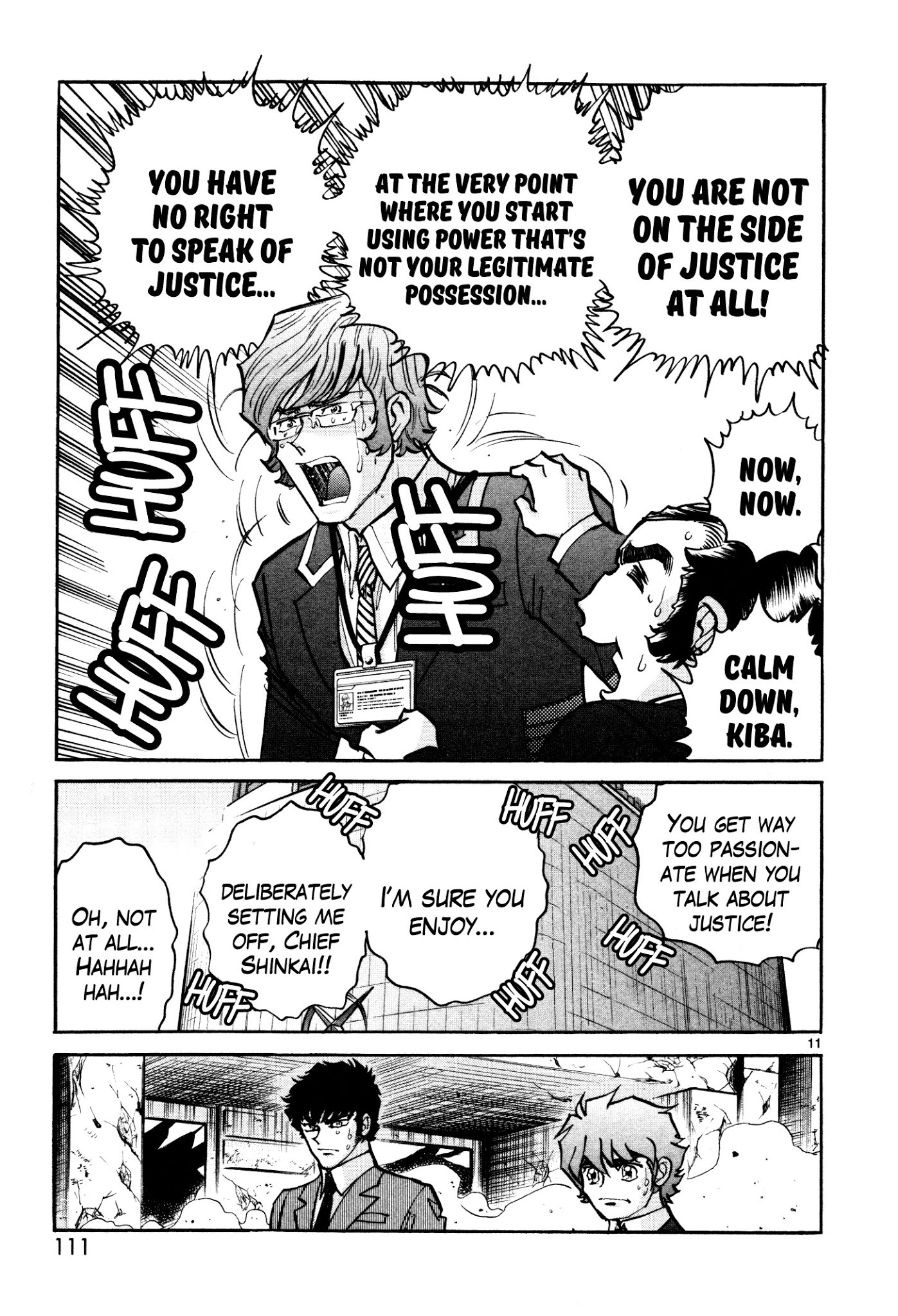 Hero Company Chapter 4 page 9 - Chapter 4: Protect Your Own Justice!!