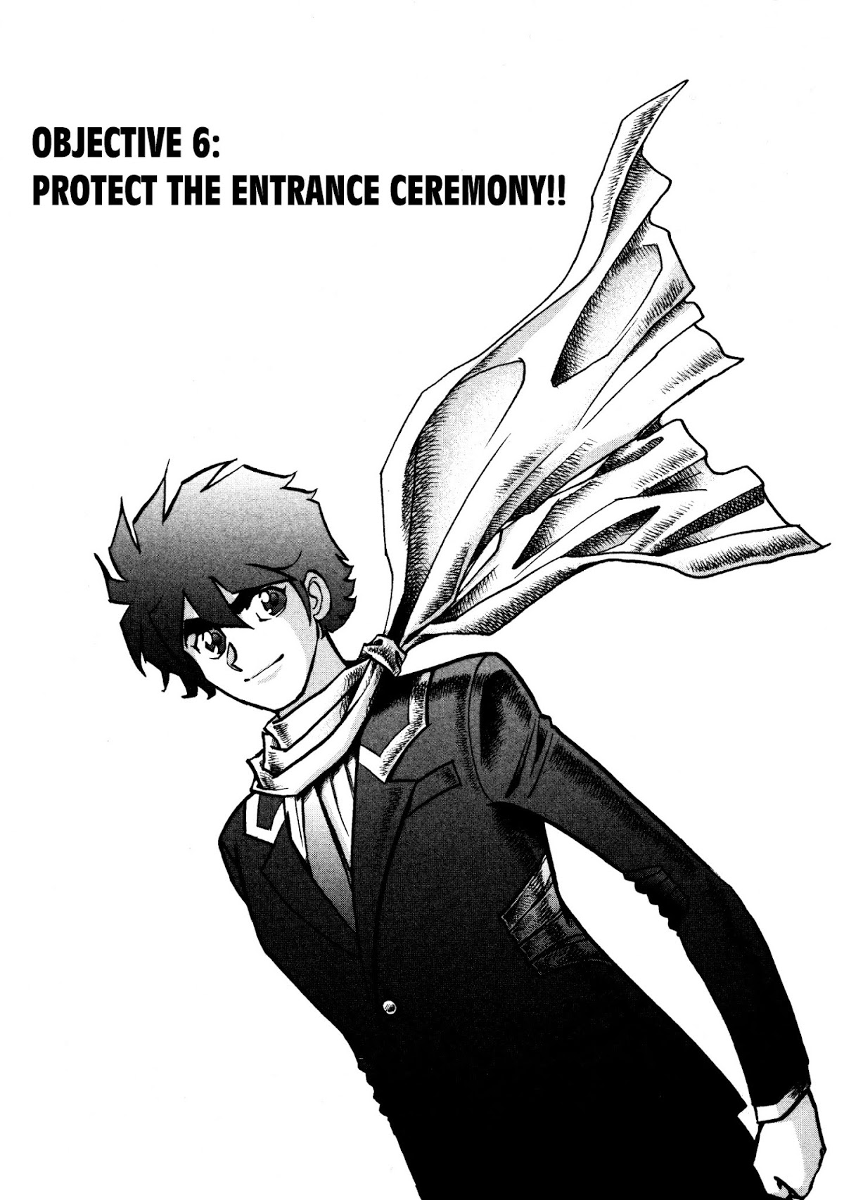 Hero Company Chapter 6 page 1 - Chapter 6: Protect the Entrance Ceremony!!