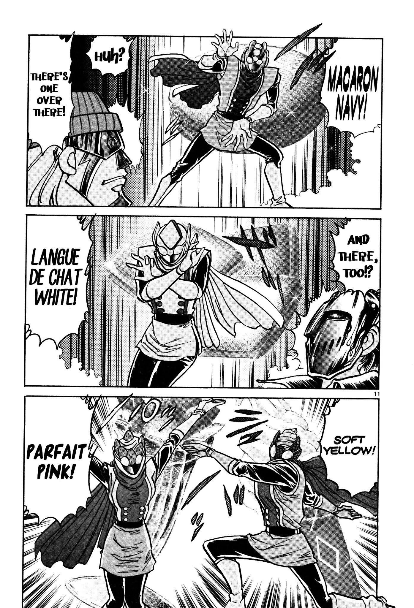 Hero Company Chapter 6 page 11 - Chapter 6: Protect the Entrance Ceremony!!