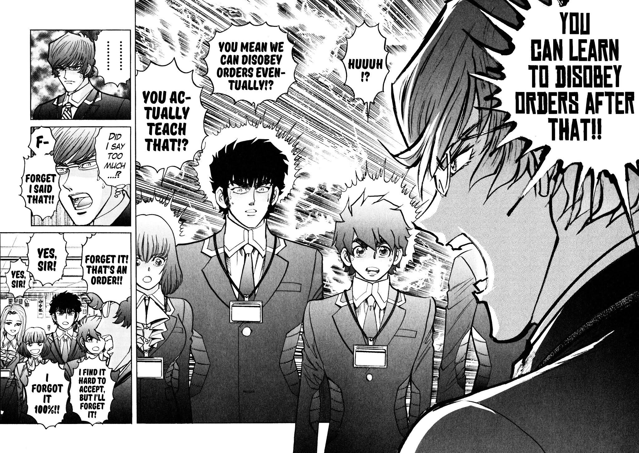 Hero Company Chapter 6 page 25 - Chapter 6: Protect the Entrance Ceremony!!
