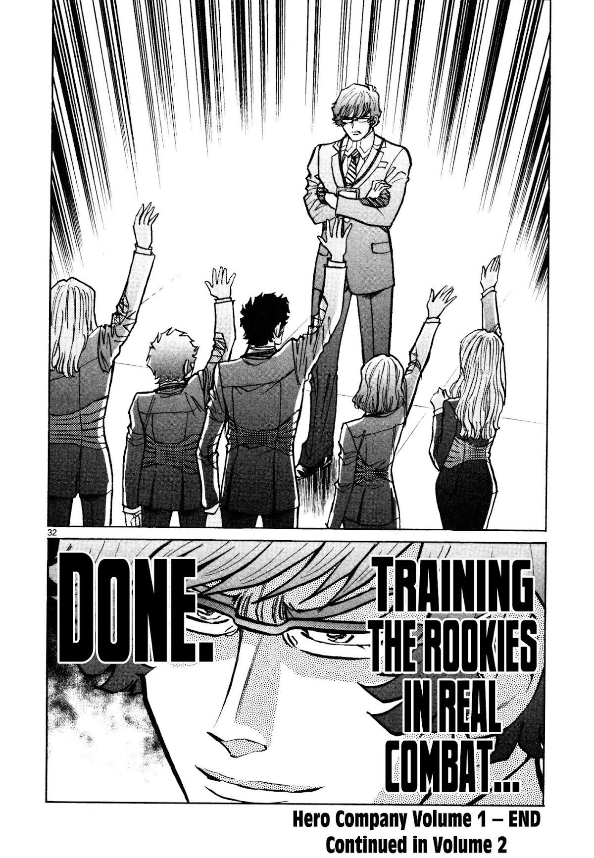 Hero Company Chapter 6 page 28 - Chapter 6: Protect the Entrance Ceremony!!