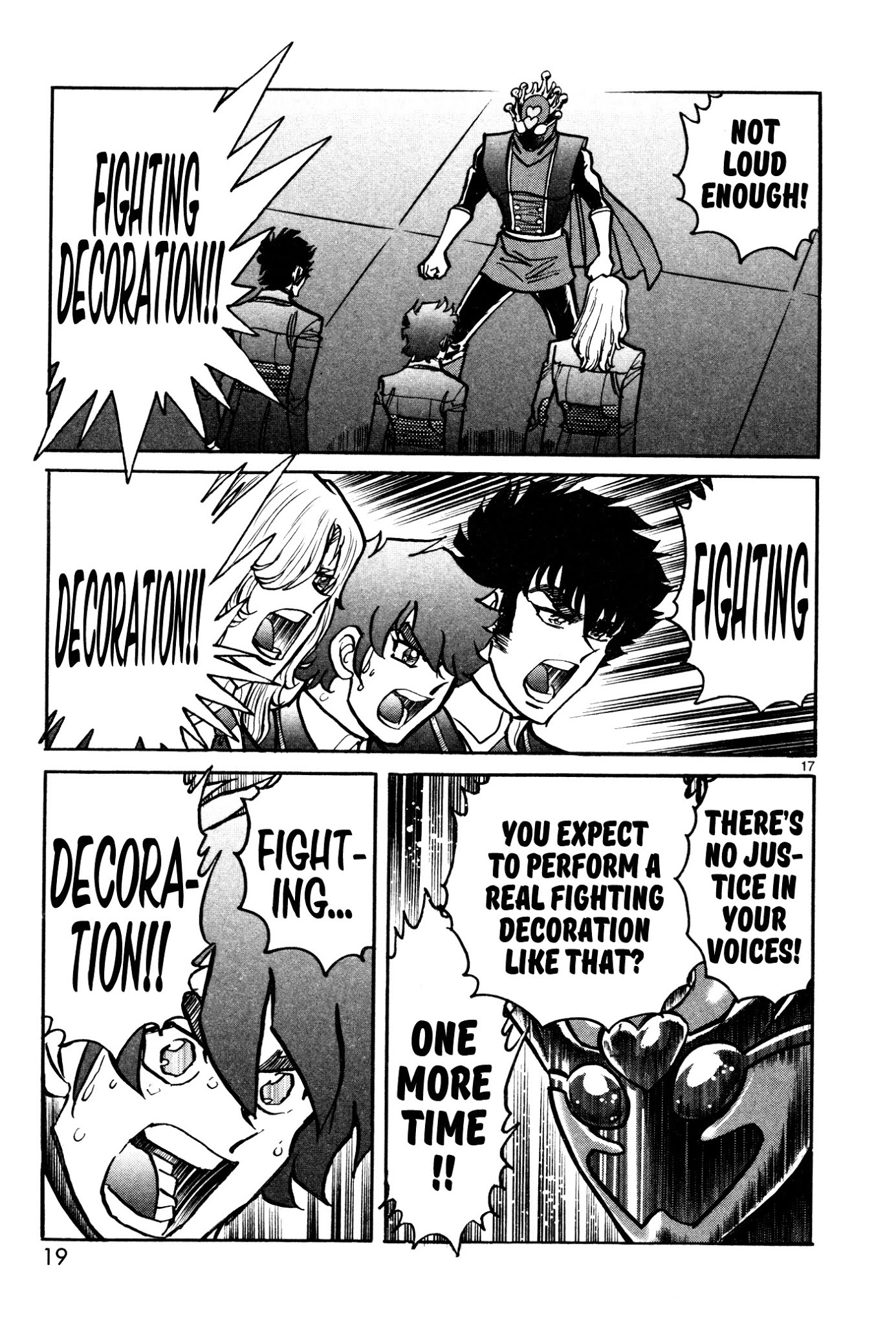 Hero Company Chapter 7 page 22 - Chapter 7: Protect the Transformation Pose!!