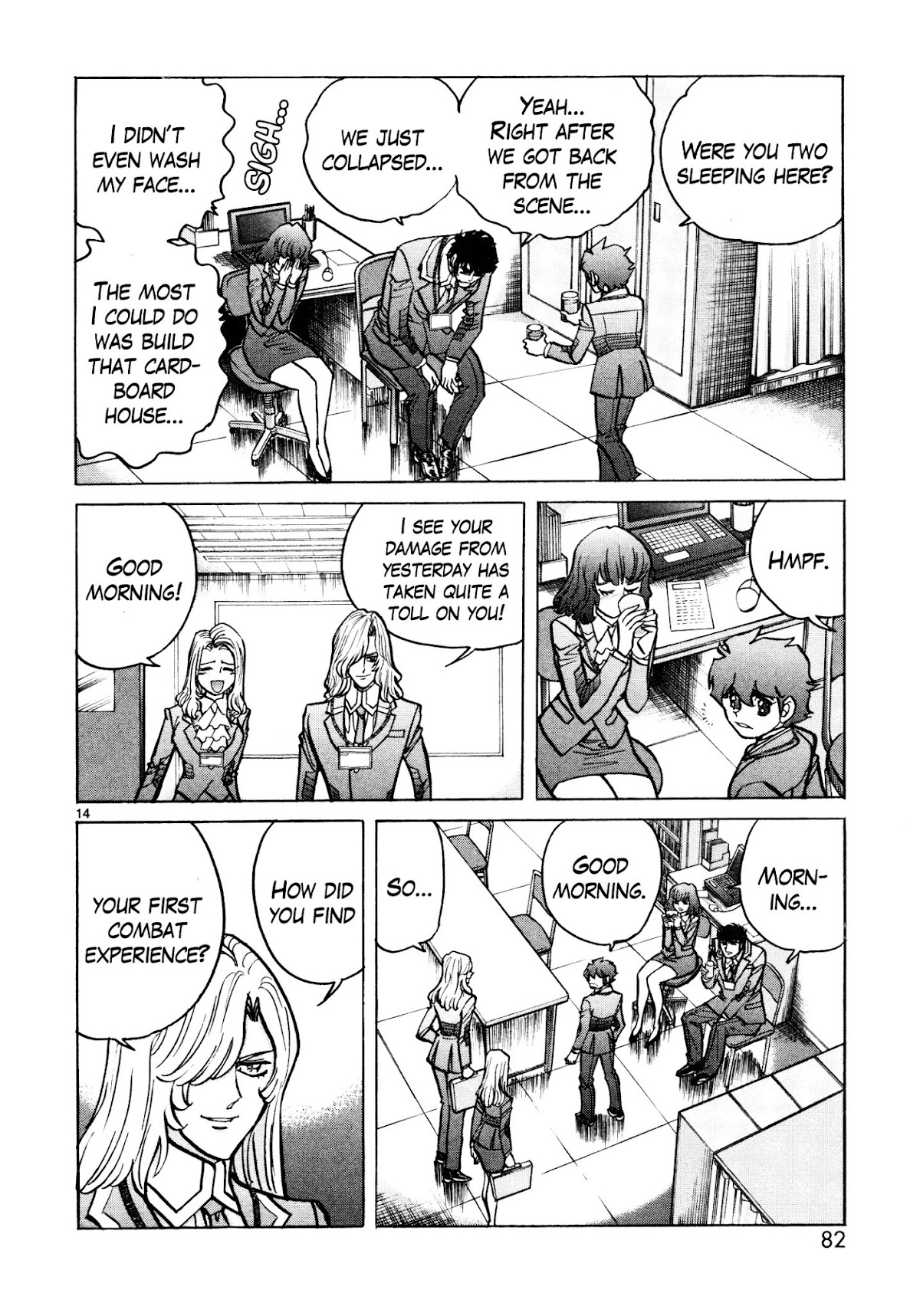 Hero Company Chapter 9 page 14 - Chapter 9: Protect the Rules of Battle!!