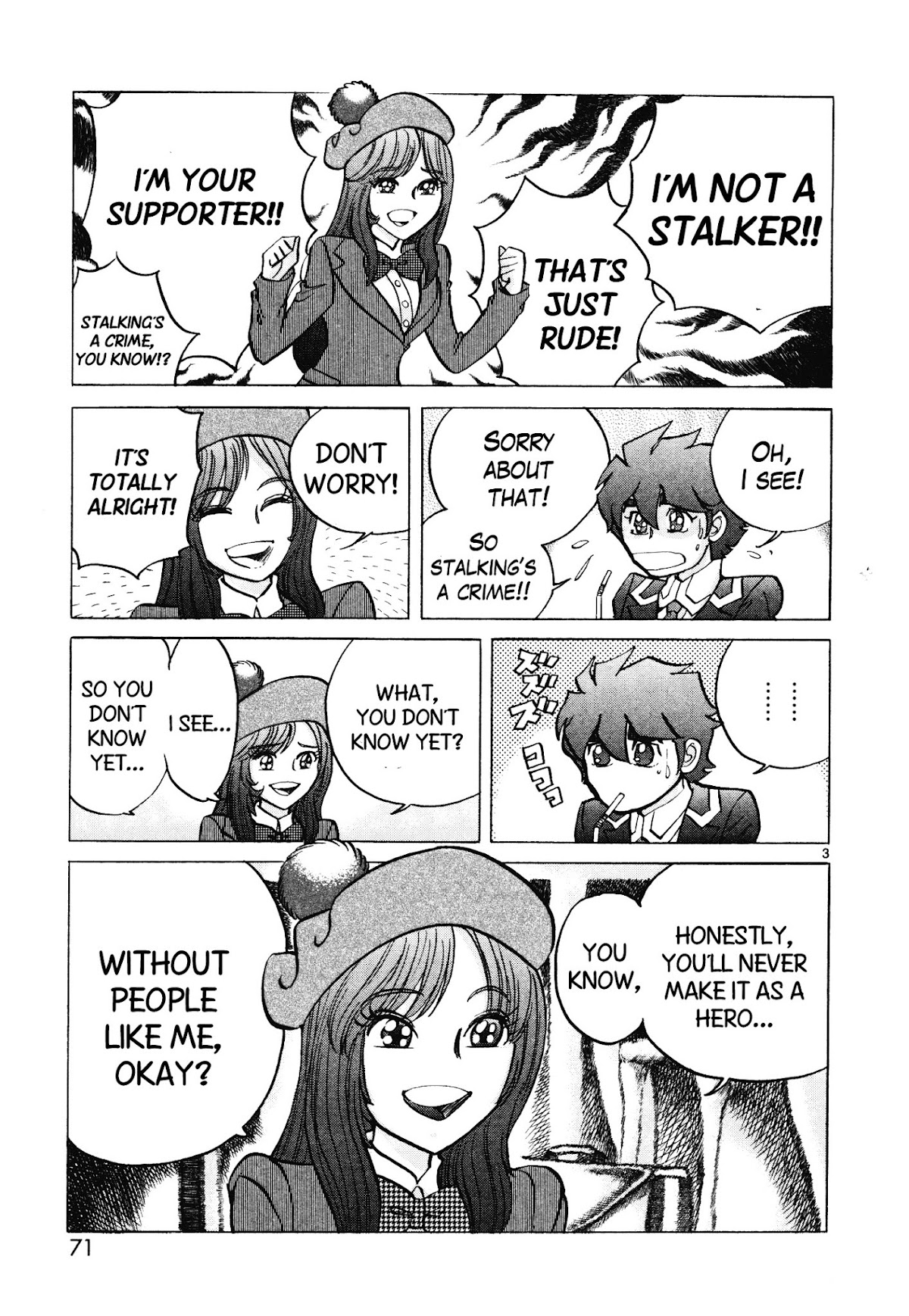 Hero Company Chapter 9 page 3 - Chapter 9: Protect the Rules of Battle!!