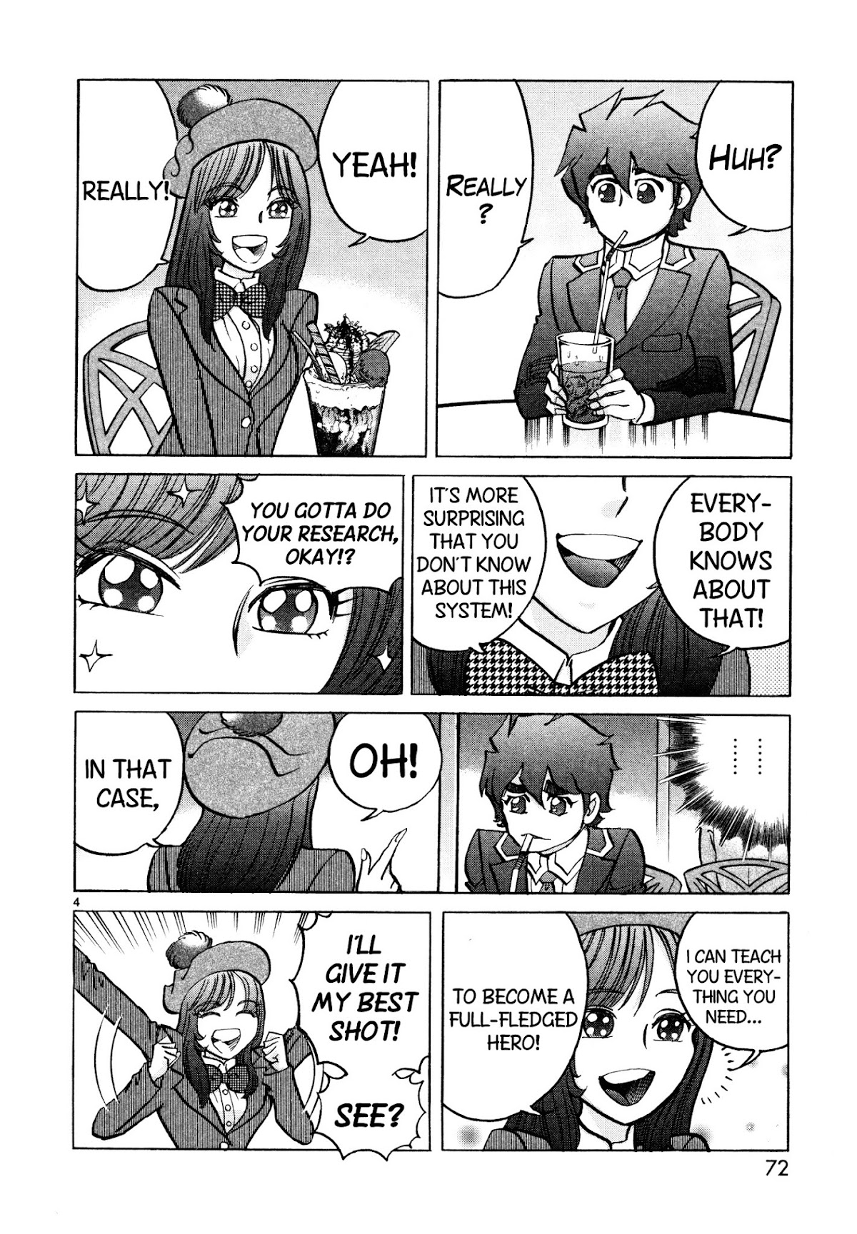 Hero Company Chapter 9 page 4 - Chapter 9: Protect the Rules of Battle!!
