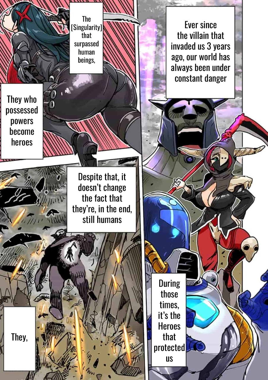 Hero Girl × Healer Boy: Touch or Death Chapter 1 page 2 - Chapter 1: Project SS!!