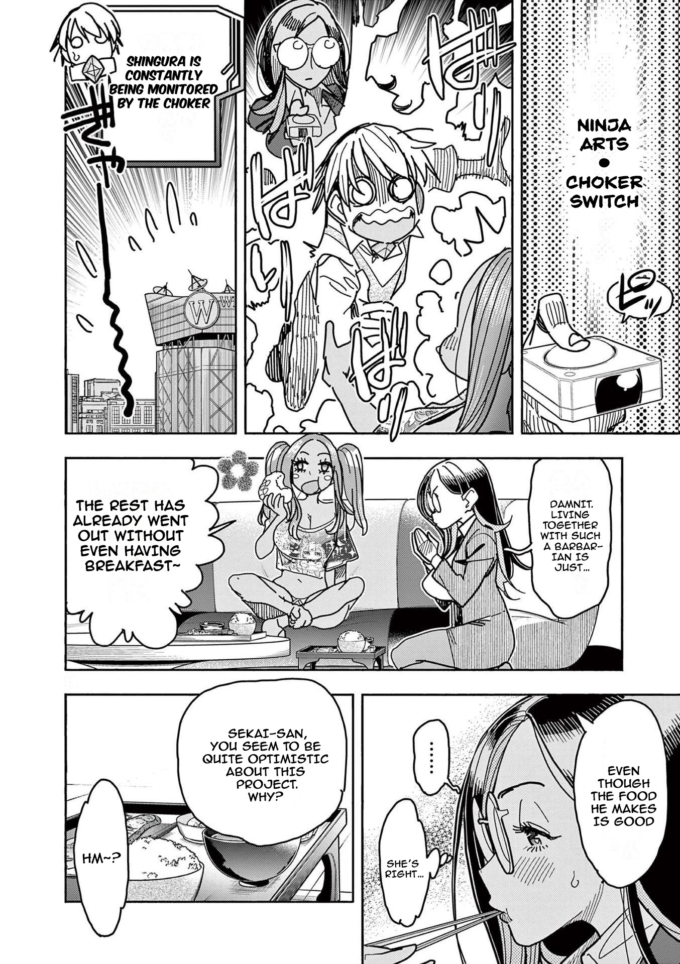 Hero Girl × Healer Boy: Touch or Death Chapter 10 page 12 - Chapter 10: Living Together, START!!