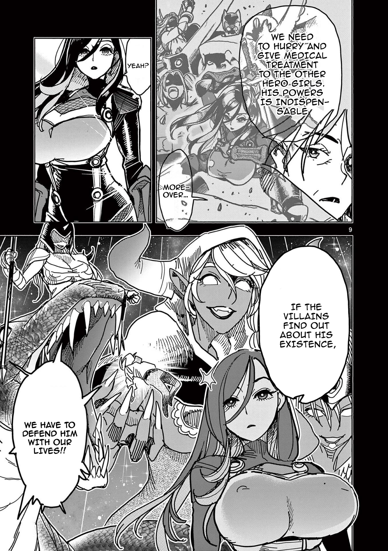 Hero Girl × Healer Boy: Touch or Death Chapter 10 page 9 - Chapter 10: Living Together, START!!