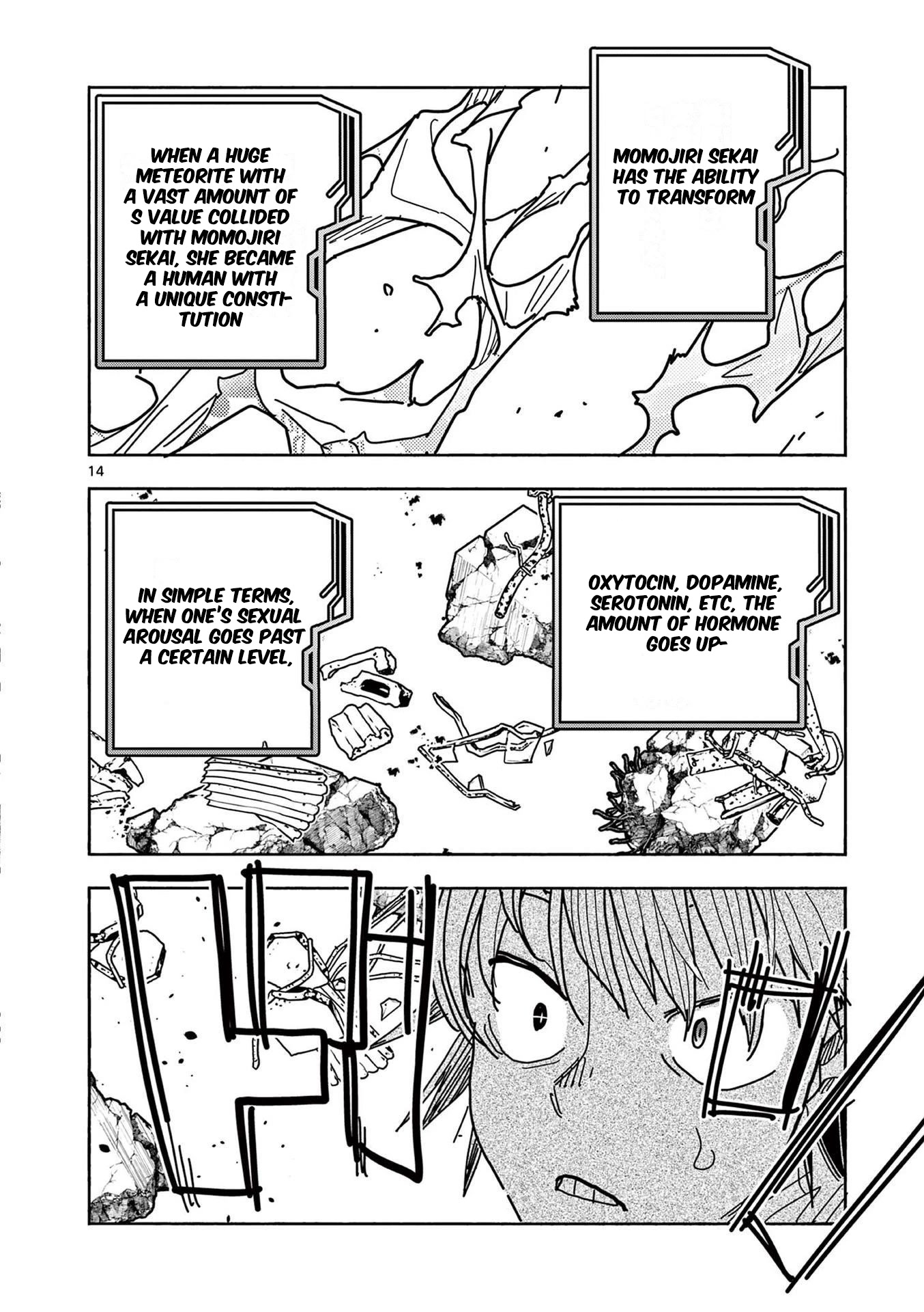 Hero Girl × Healer Boy: Touch or Death Chapter 11 page 13 - Chapter 11: Momojiri Sekai’s Transformation!!
