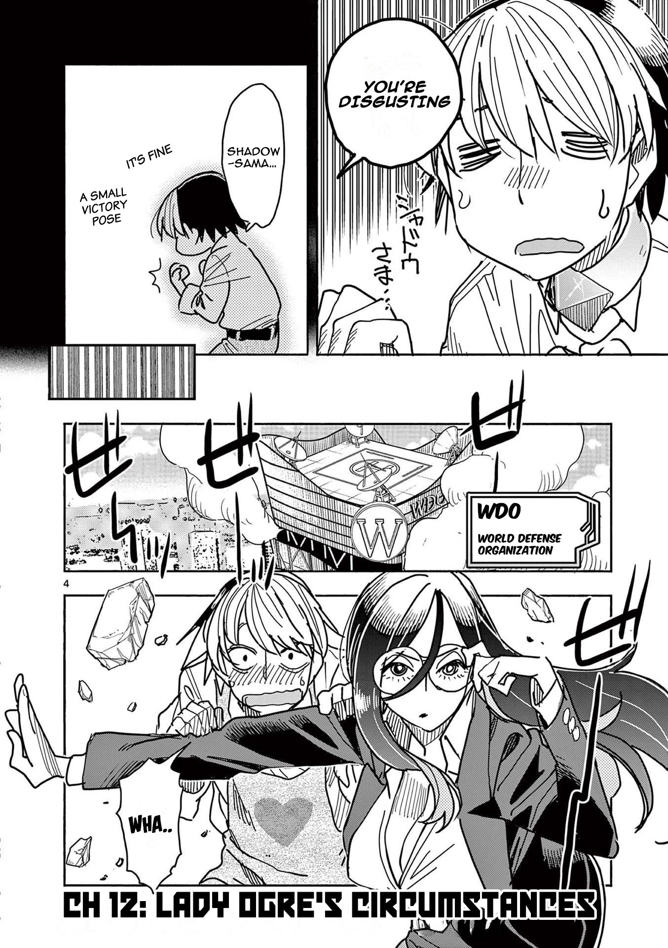 Hero Girl × Healer Boy: Touch or Death Chapter 12 page 4 - Chapter 12: Lady Ogre’s Circumstances
