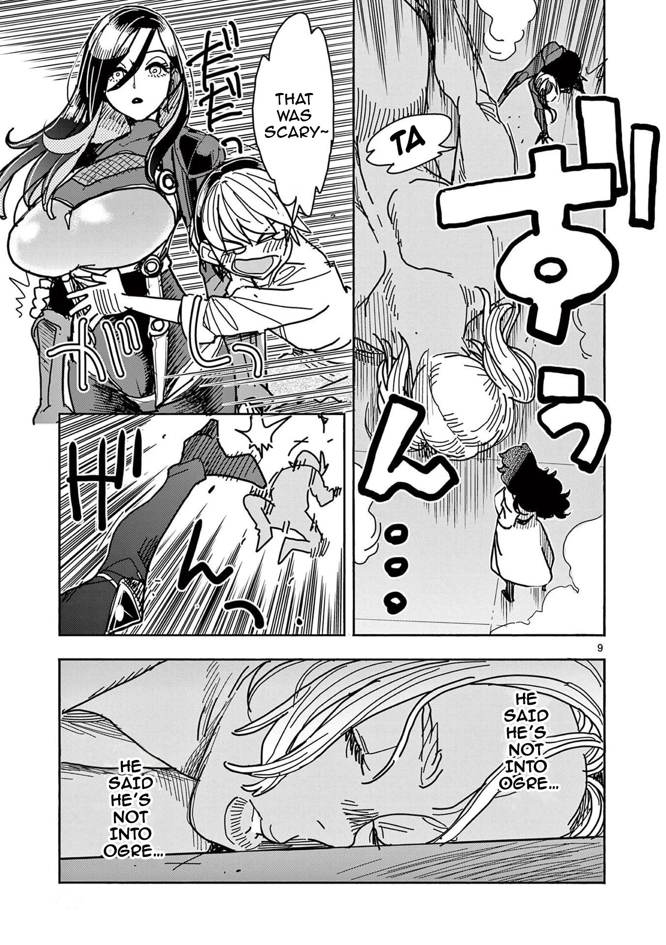 Hero Girl × Healer Boy: Touch or Death Chapter 12 page 9 - Chapter 12: Lady Ogre’s Circumstances