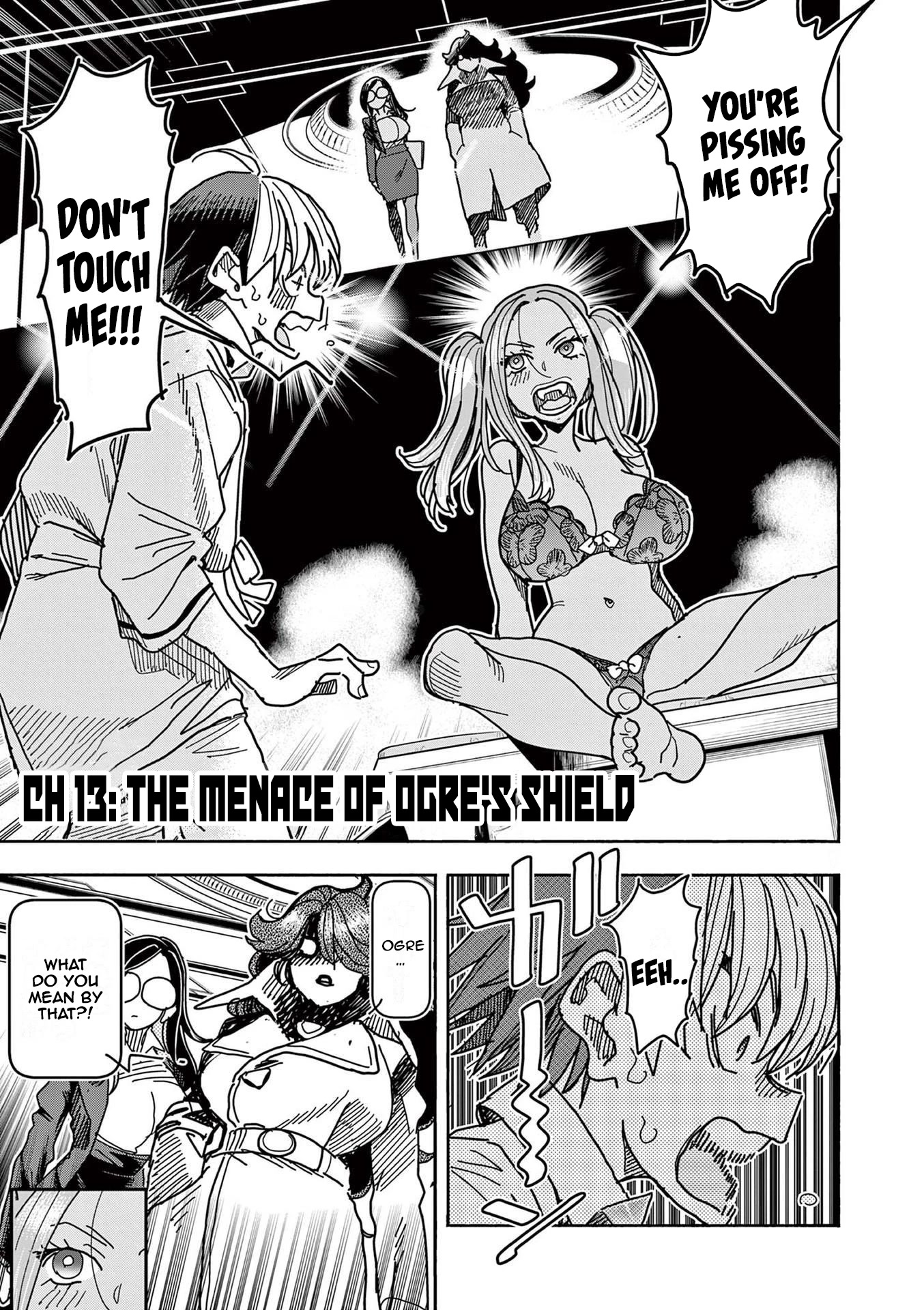 Hero Girl × Healer Boy: Touch or Death Chapter 13 page 1 - Chapter 13: The Menace Of Ogre’s Shield