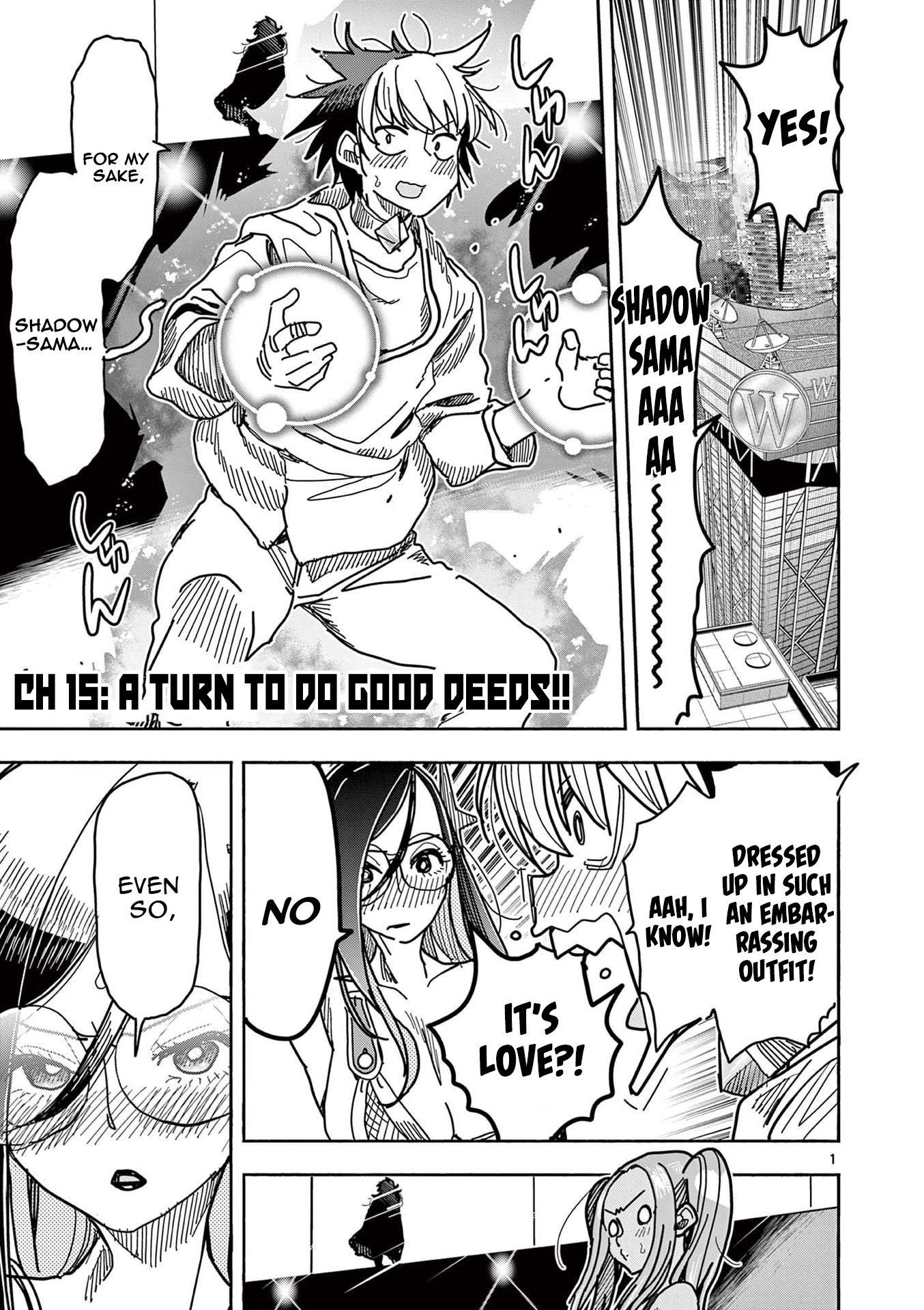 Hero Girl × Healer Boy: Touch or Death Chapter 15 page 1 - Chapter 15: A Turn To Do Good Deeds!!