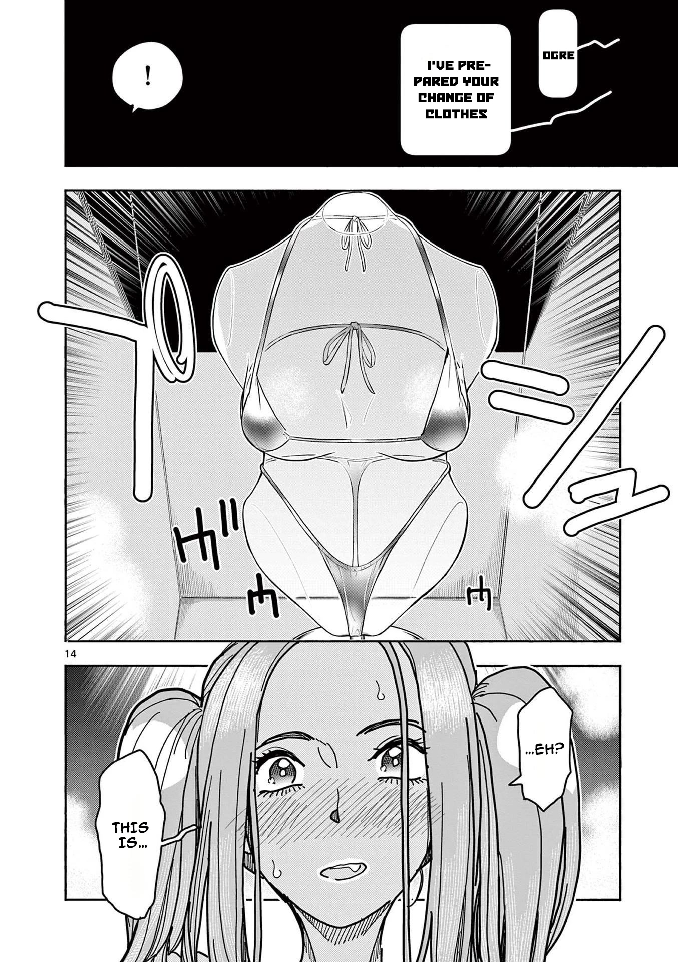Hero Girl × Healer Boy: Touch or Death Chapter 16 page 13 - Chapter 16: Ogre, Embarrassed!!