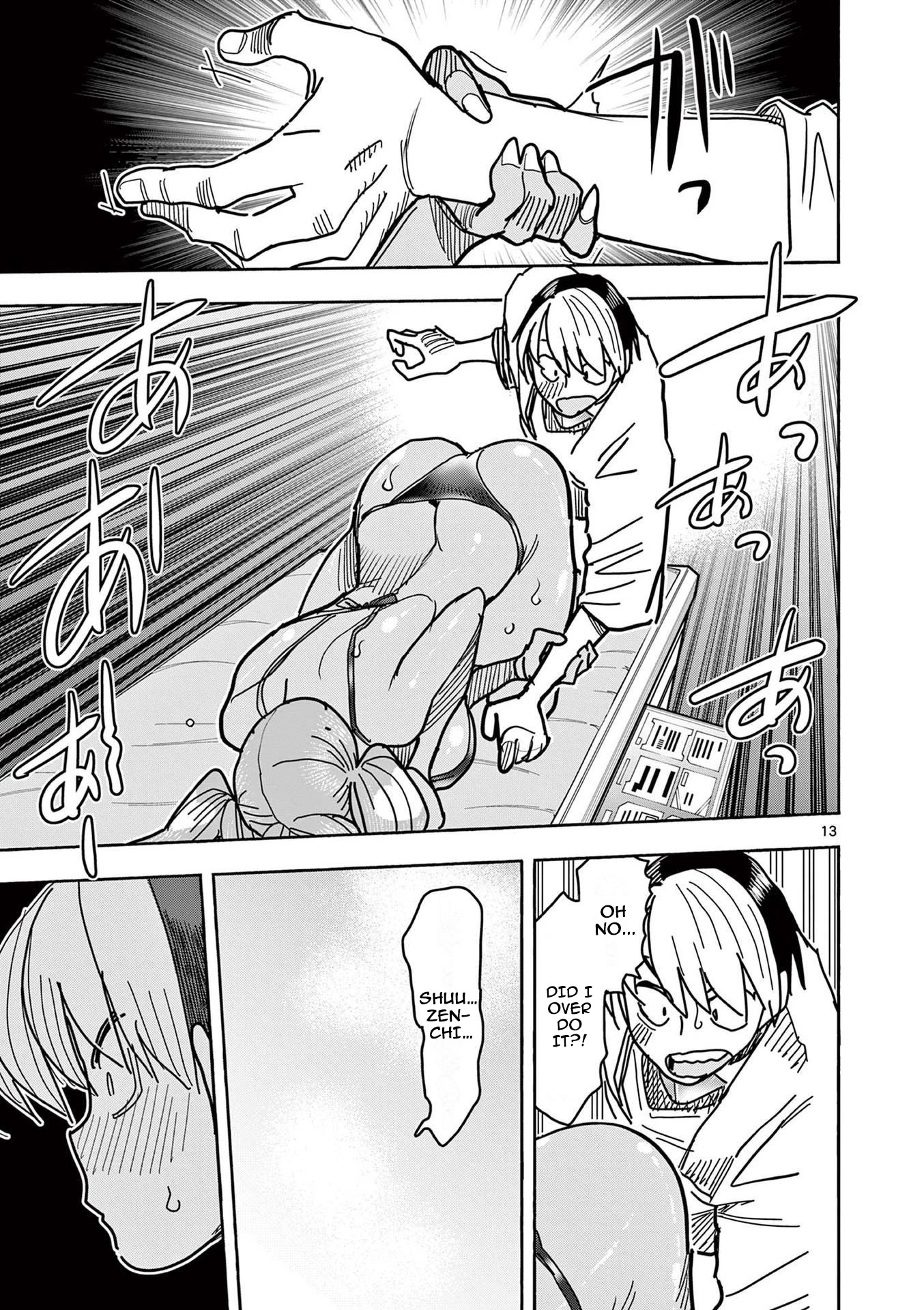 Hero Girl × Healer Boy: Touch or Death Chapter 17 page 13 - Chapter 17: To the Ends of This Pleasant Feeling..!!