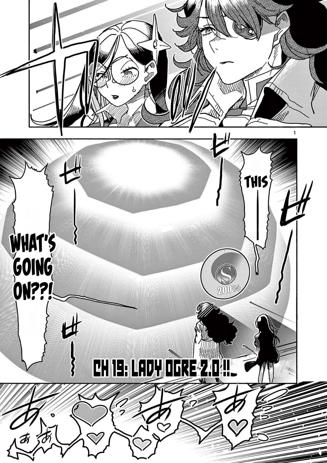 Hero Girl × Healer Boy: Touch or Death Chapter 19 page 1 - Chapter 19: Lady Ogre 2.0 !!