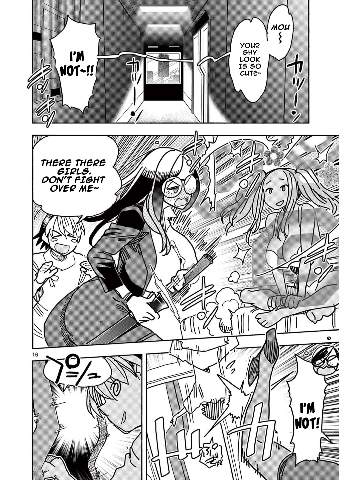 Hero Girl × Healer Boy: Touch or Death Chapter 19 page 16 - Chapter 19: Lady Ogre 2.0 !!