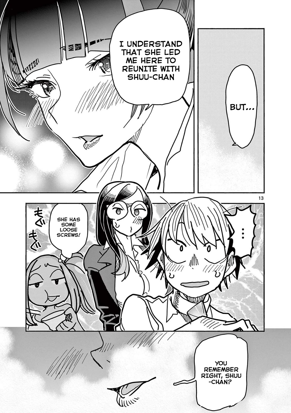 Hero Girl × Healer Boy: Touch or Death Chapter 22 page 13 - Chapter 22: Kanzaki Ushio's Past!!