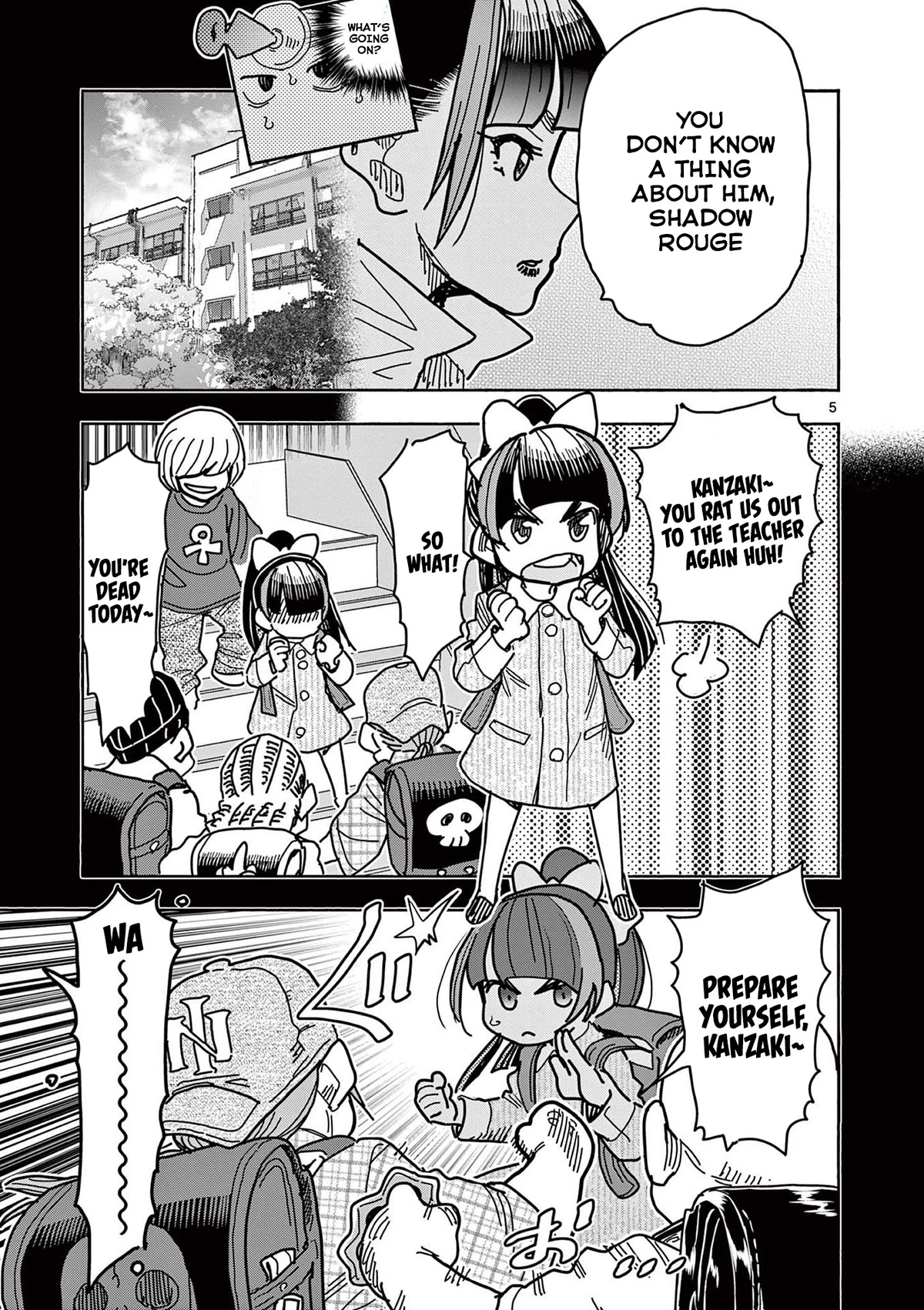 Hero Girl × Healer Boy: Touch or Death Chapter 22 page 5 - Chapter 22: Kanzaki Ushio's Past!!