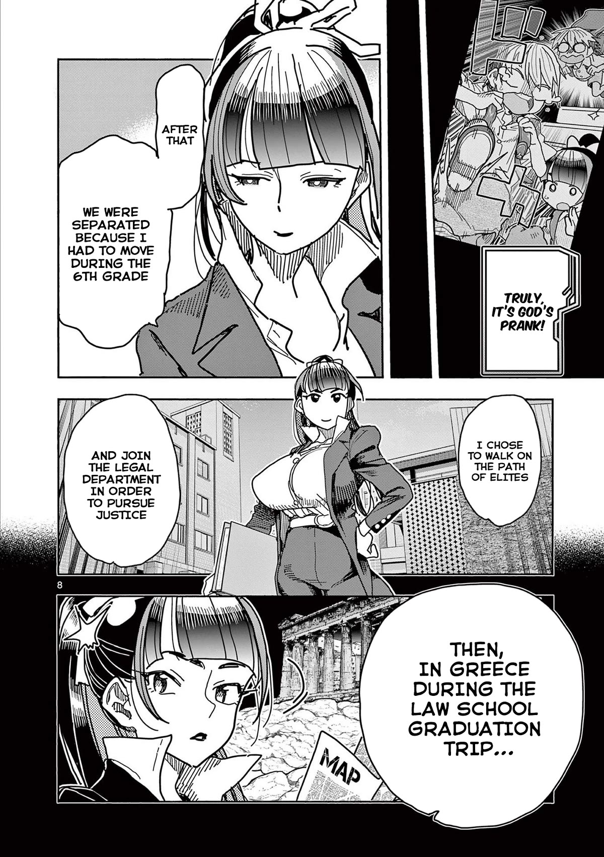 Hero Girl × Healer Boy: Touch or Death Chapter 22 page 8 - Chapter 22: Kanzaki Ushio's Past!!