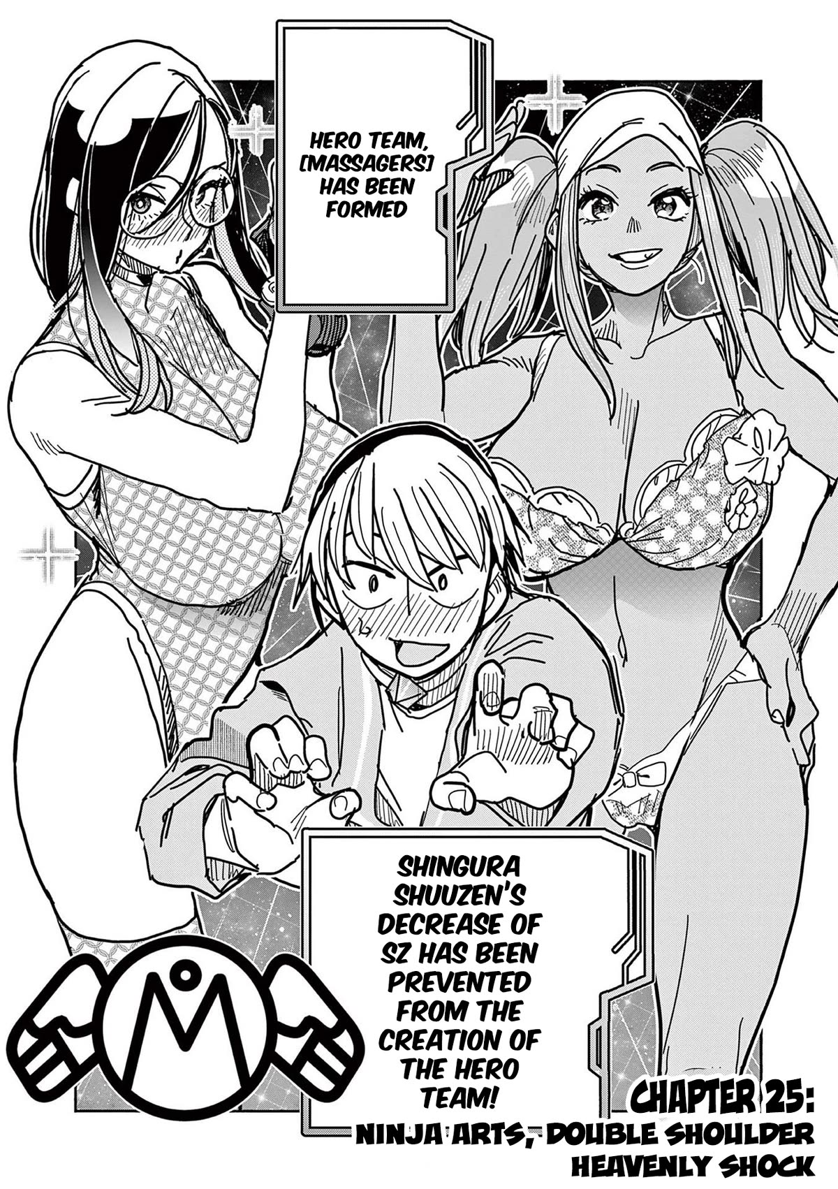 Hero Girl × Healer Boy: Touch or Death Chapter 25 page 1 - Chapter 25: Ninja Arts, Double Shoulder Heavenly Shock
