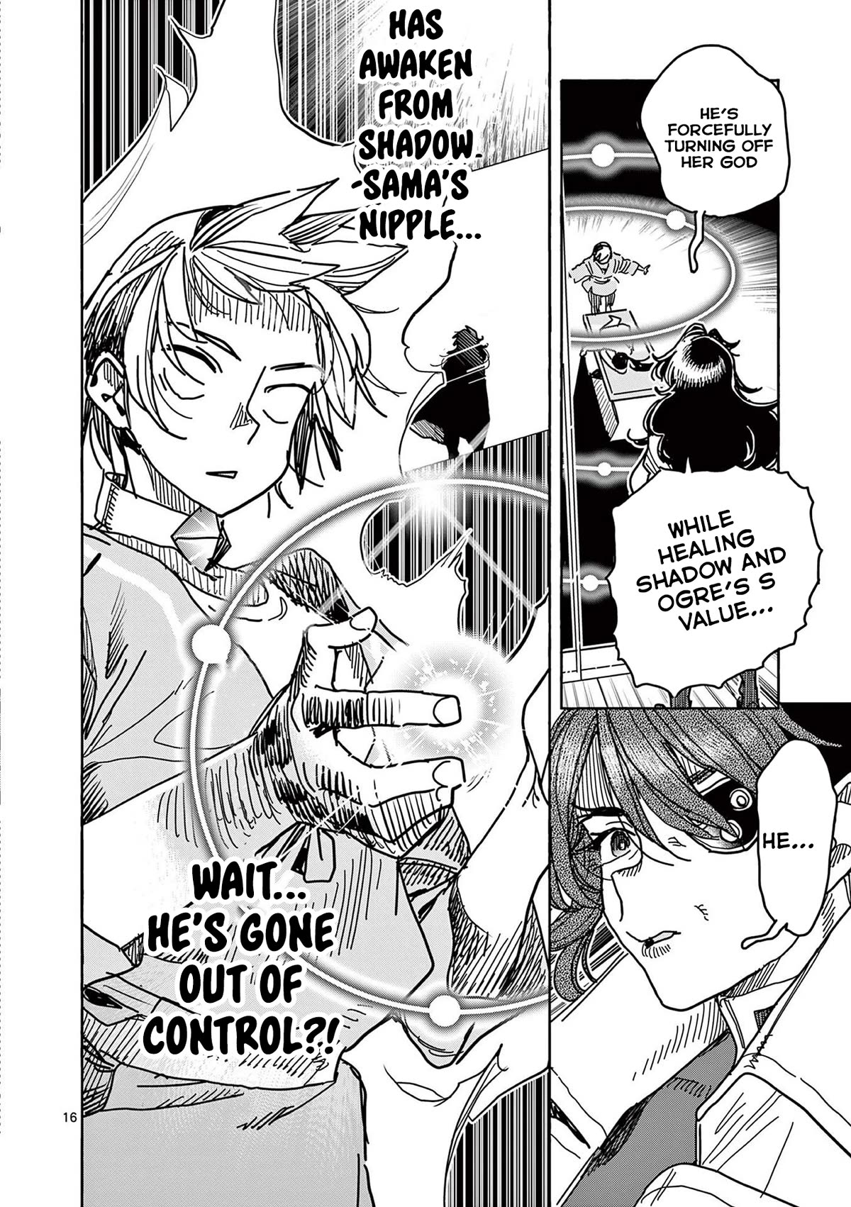 Hero Girl × Healer Boy: Touch or Death Chapter 25 page 16 - Chapter 25: Ninja Arts, Double Shoulder Heavenly Shock