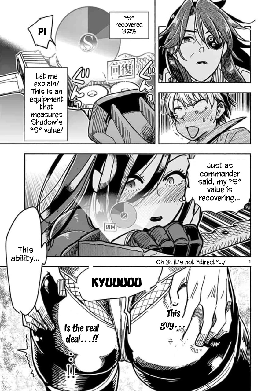 Hero Girl × Healer Boy: Touch or Death Chapter 3 page 1 - Chapter 3: It's Not "Direct" ...!
