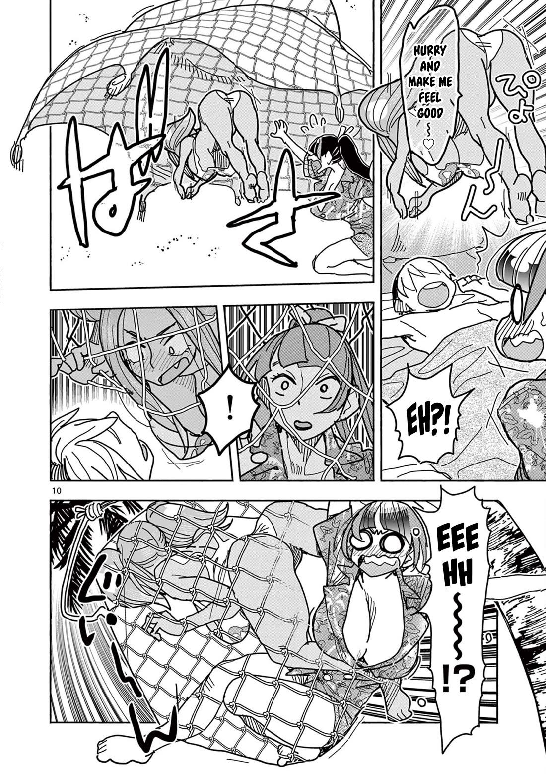 Hero Girl × Healer Boy: Touch or Death Chapter 34 page 10 - Chapter 34: Shuuzen Is Sandwich Between-