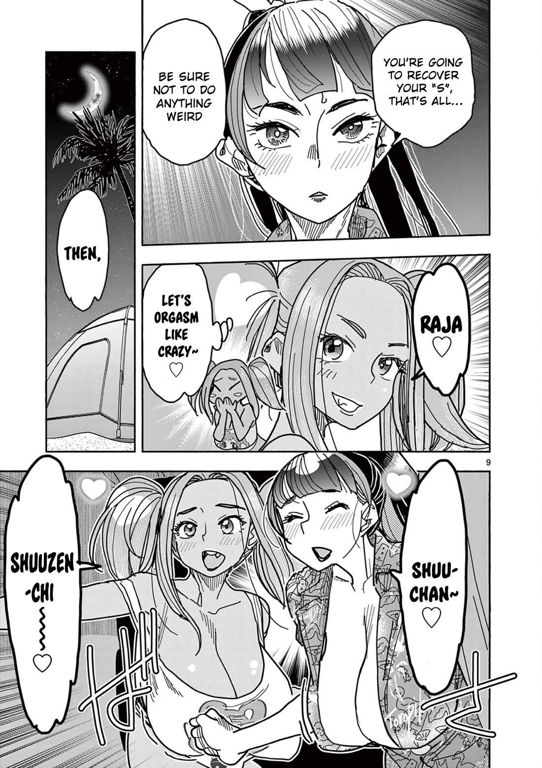 Hero Girl × Healer Boy: Touch or Death Chapter 34 page 9 - Chapter 34: Shuuzen Is Sandwich Between-