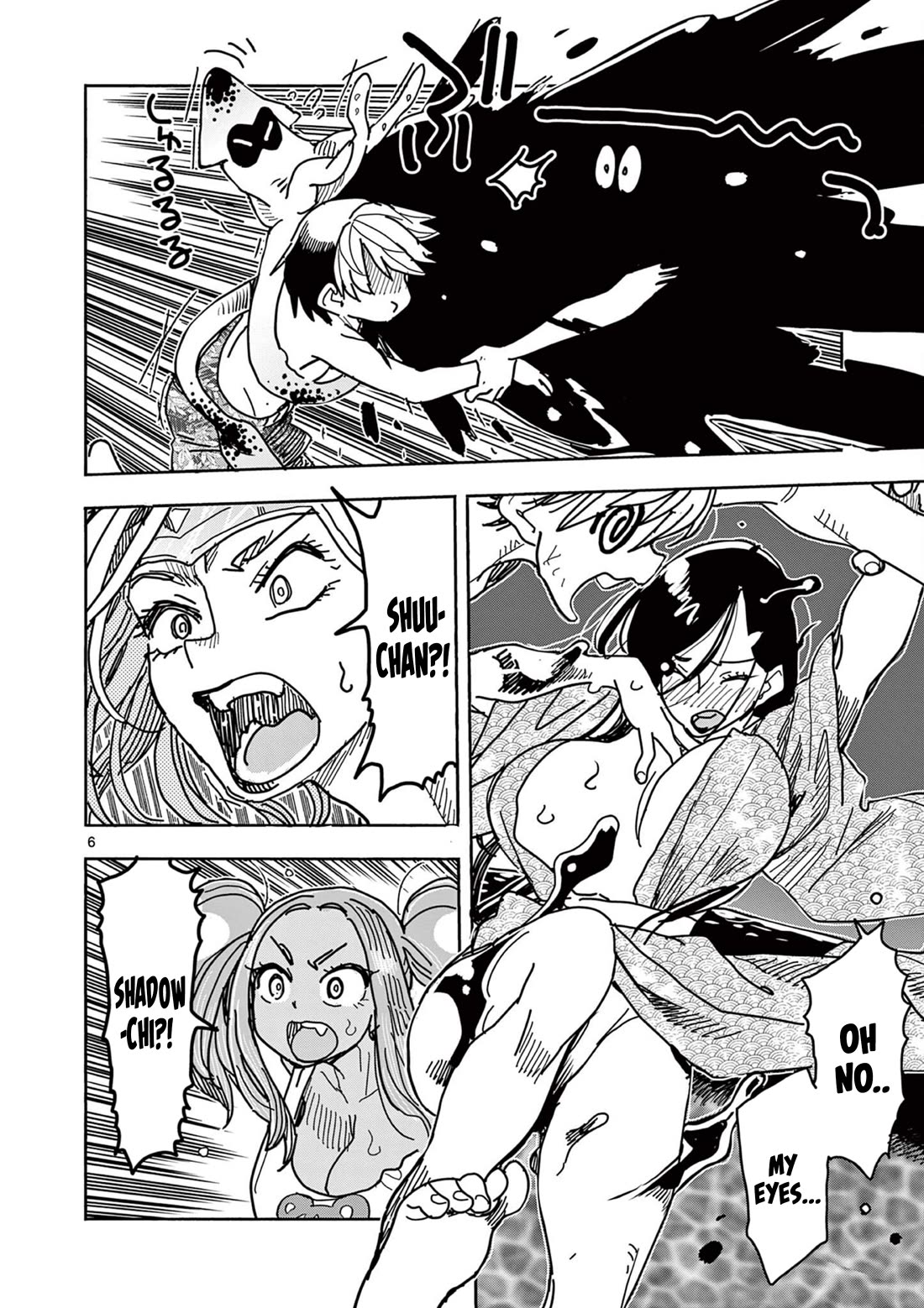 Hero Girl × Healer Boy: Touch or Death Chapter 36 page 6 - Chapter 36: Together Till The Morning!