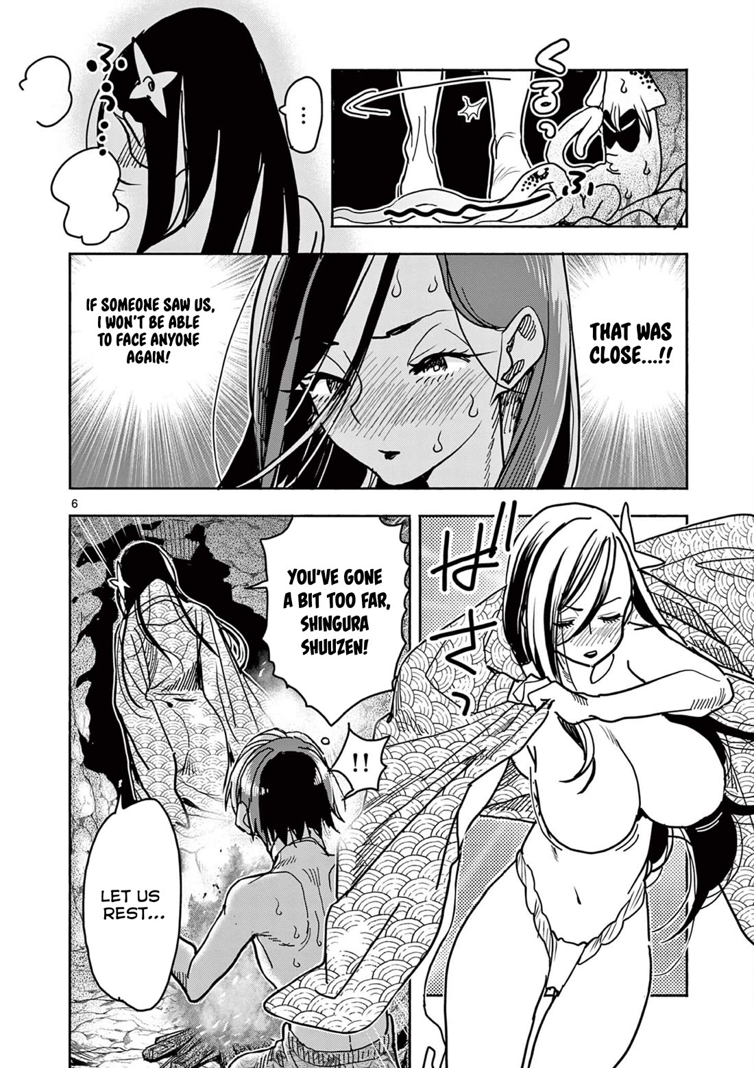 Hero Girl × Healer Boy: Touch or Death Chapter 38 page 6 - Chapter 38: Beyond The Blaze…!!
