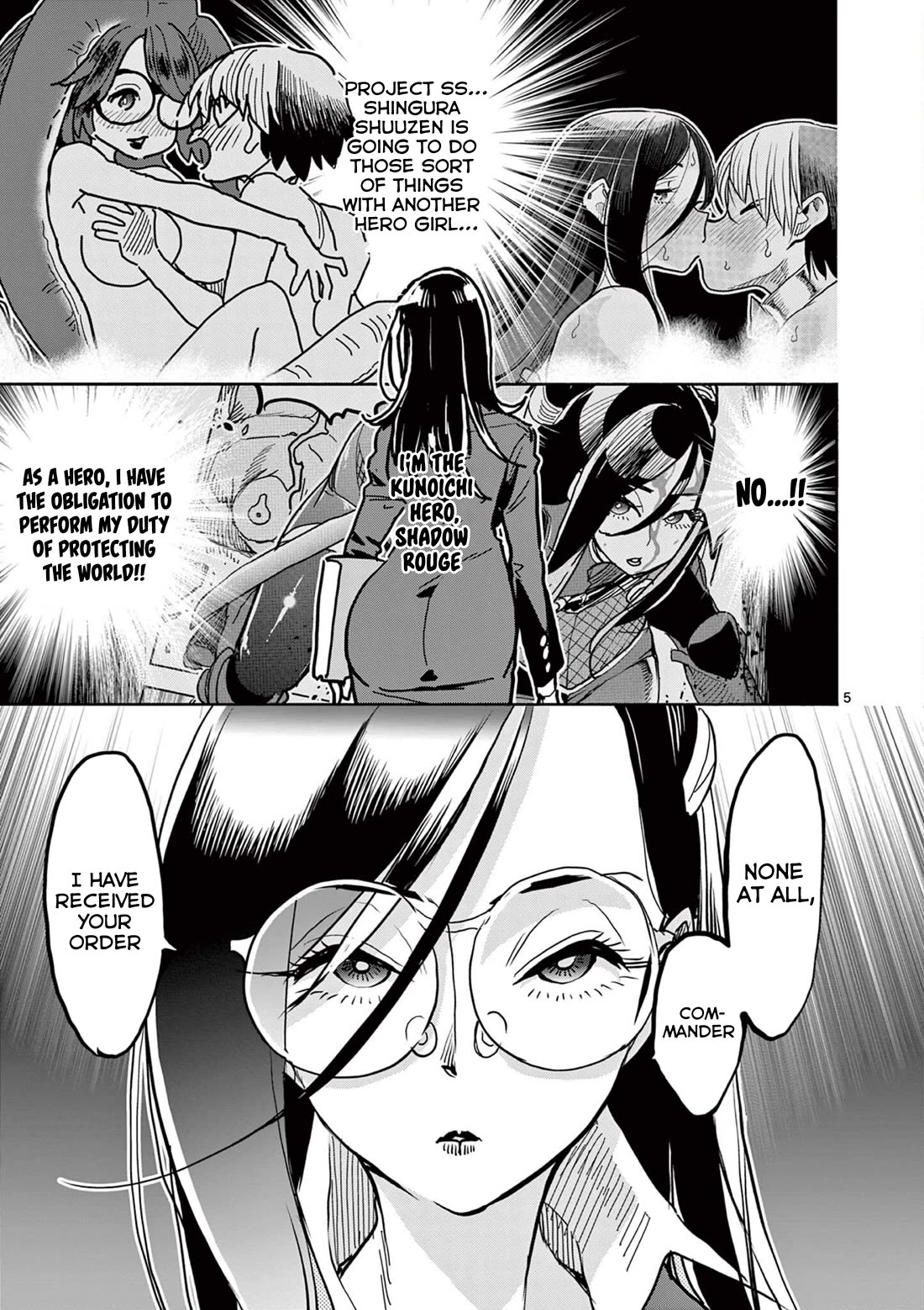 Hero Girl × Healer Boy: Touch or Death Chapter 40 page 7 - Chapter 40: Not Tonight...!!