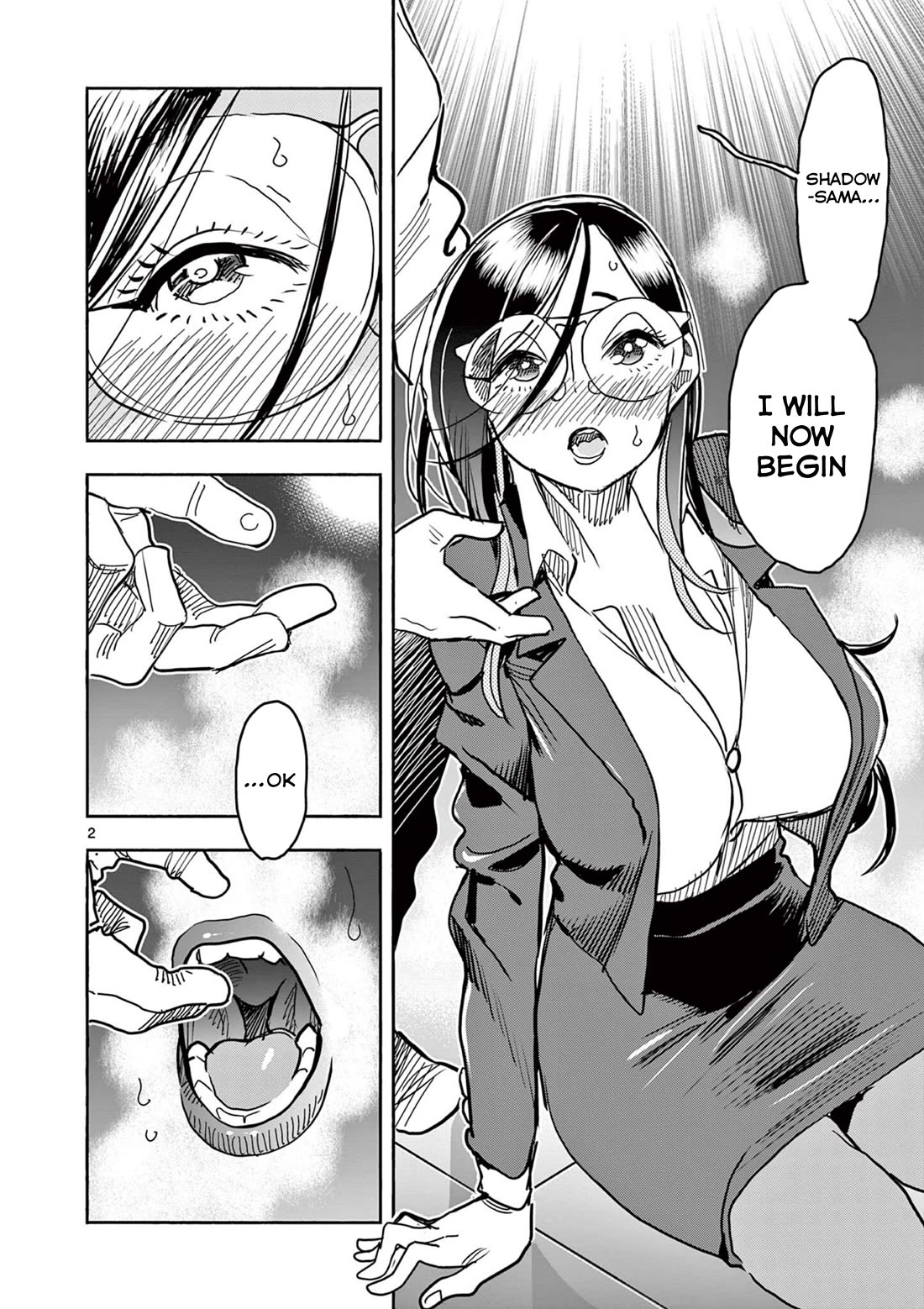 Hero Girl × Healer Boy: Touch or Death Chapter 41 page 2 - Chapter 41: Shadow, Yielding To Pleasure!!