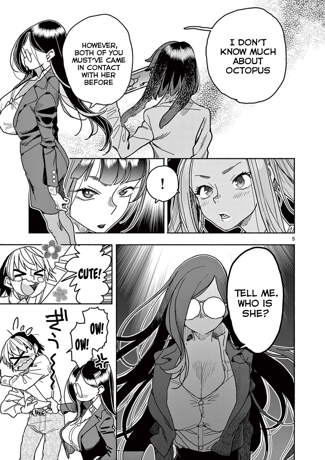 Hero Girl × Healer Boy: Touch or Death Chapter 42 page 9 - Chapter 42: Who Is Octopus?!