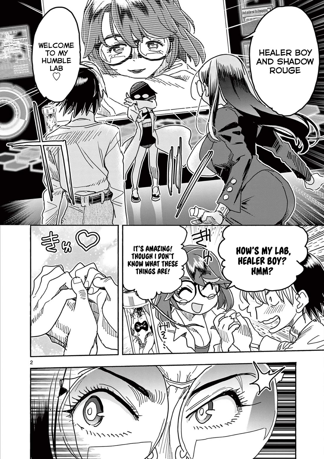 Hero Girl × Healer Boy: Touch or Death Chapter 43 page 2 - Chapter 43: To Octopia!!