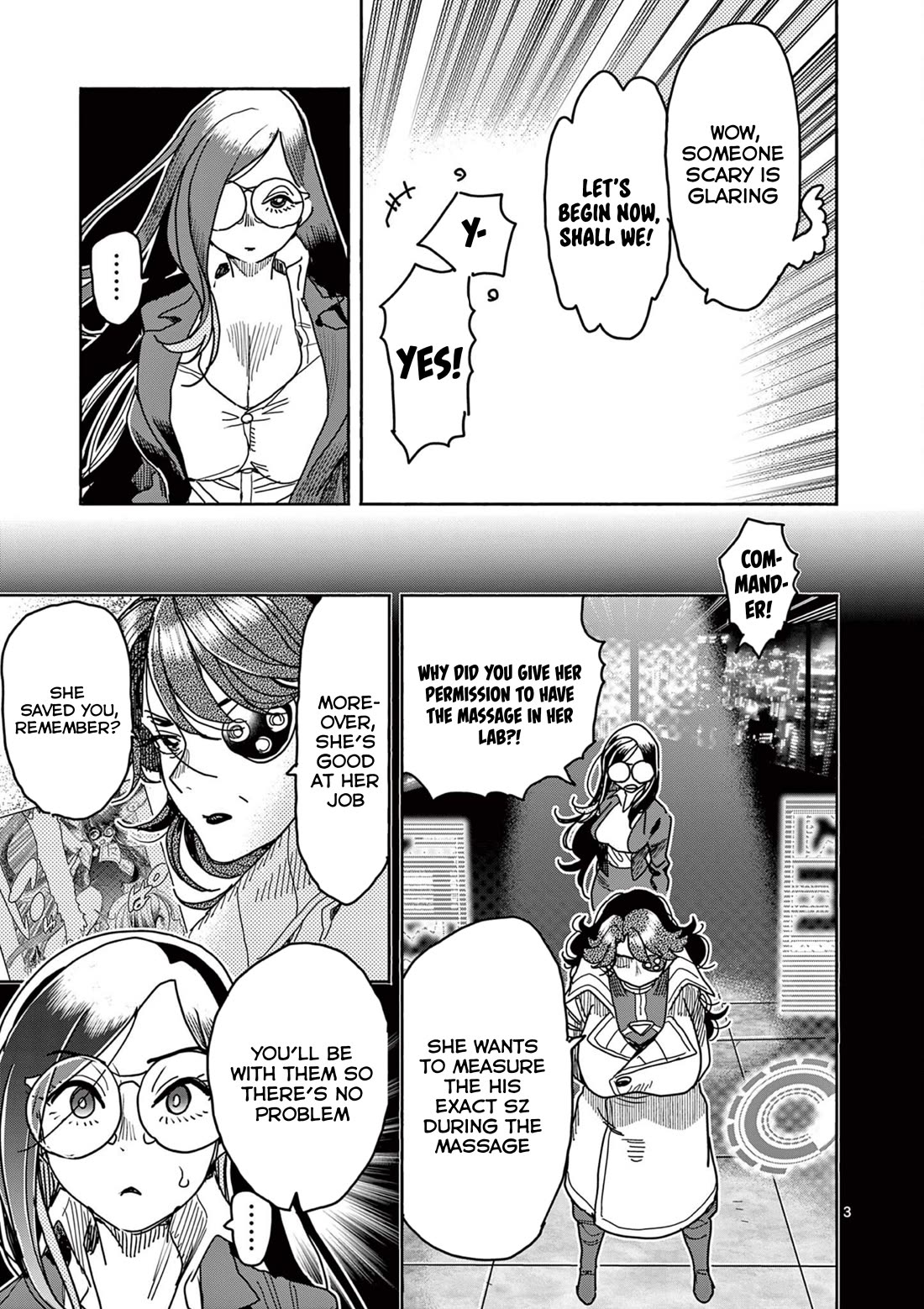 Hero Girl × Healer Boy: Touch or Death Chapter 43 page 3 - Chapter 43: To Octopia!!