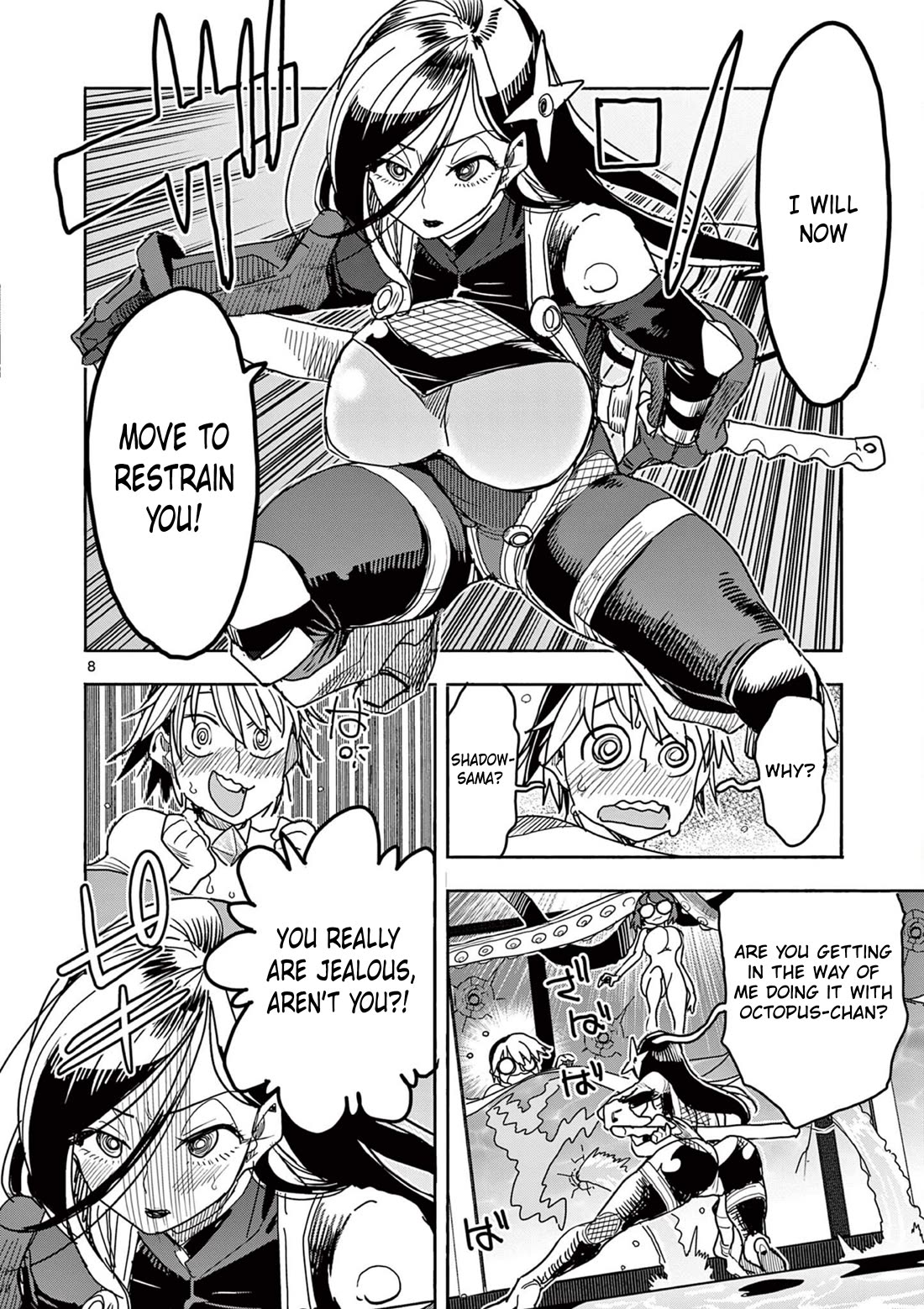 Hero Girl × Healer Boy: Touch or Death Chapter 46 page 9 - Chapter 46: Please...!!