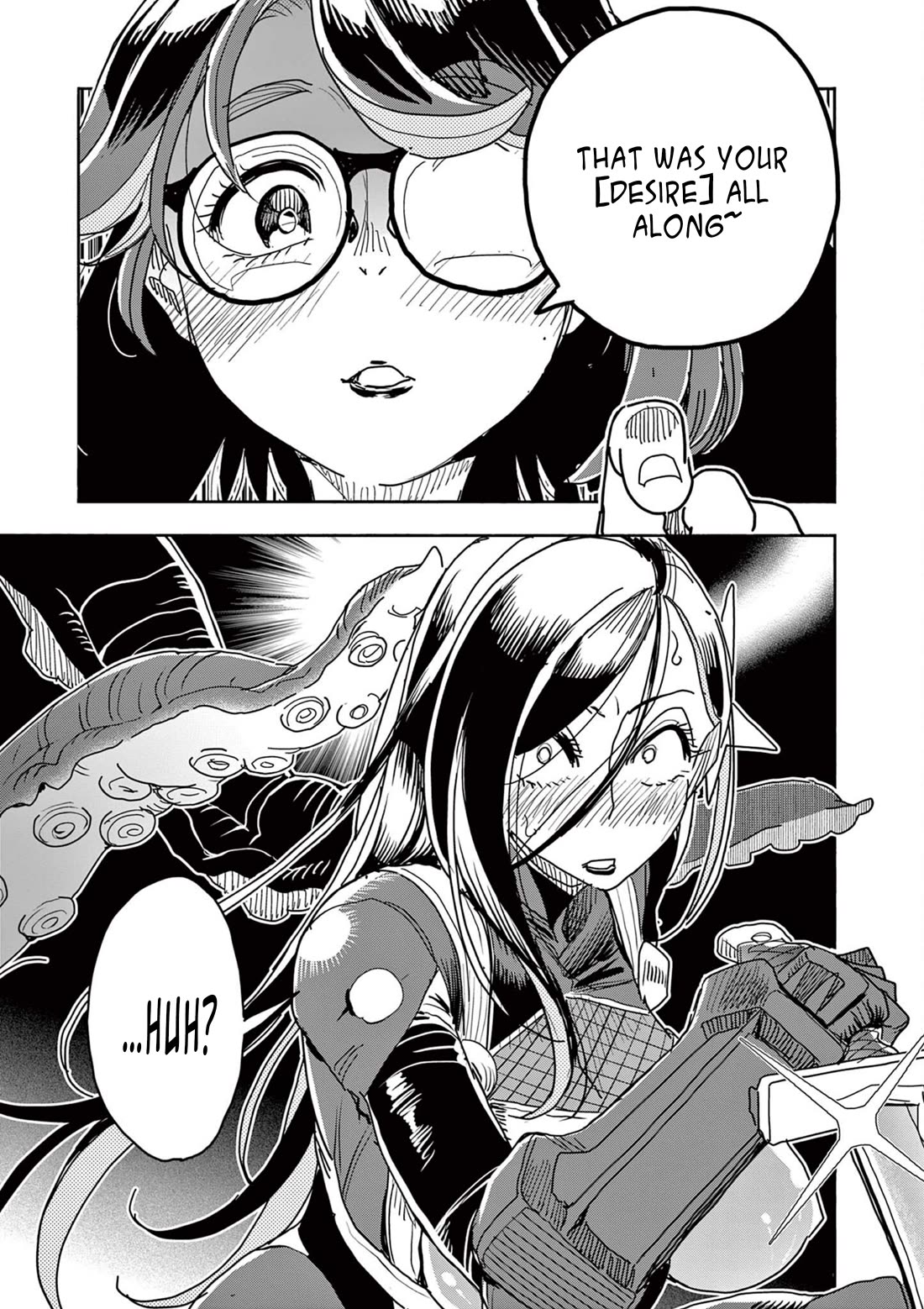Hero Girl × Healer Boy: Touch or Death Chapter 47 page 9 - Chapter 47: Shadow in danger of losing her chastity!!